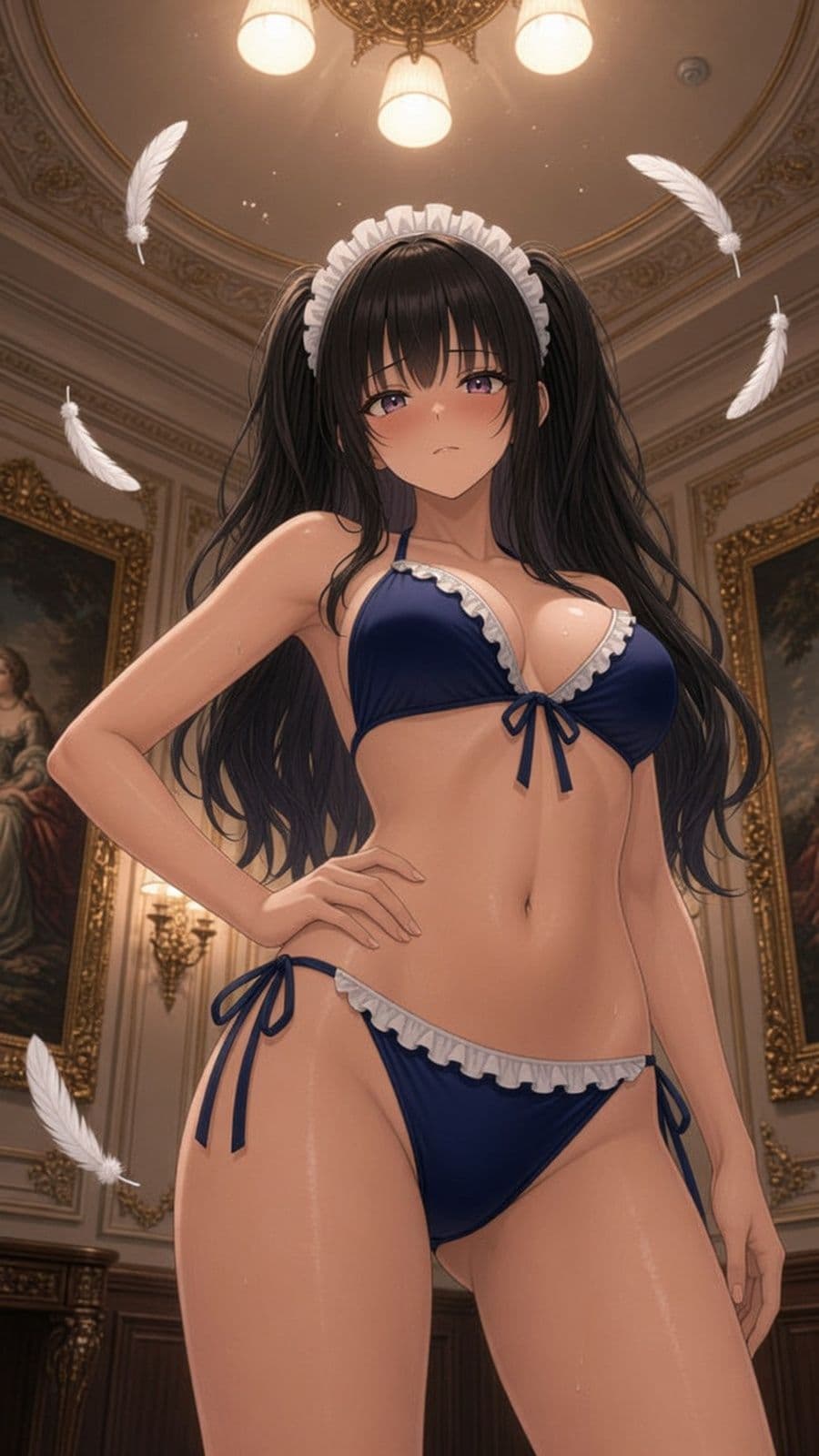 【機械姦】快楽マシーン〜黒髪メイド拘束実験〜 サンプル7
