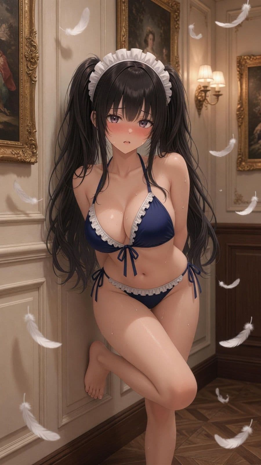 【機械姦】快楽マシーン〜黒髪メイド拘束実験〜 サンプル8