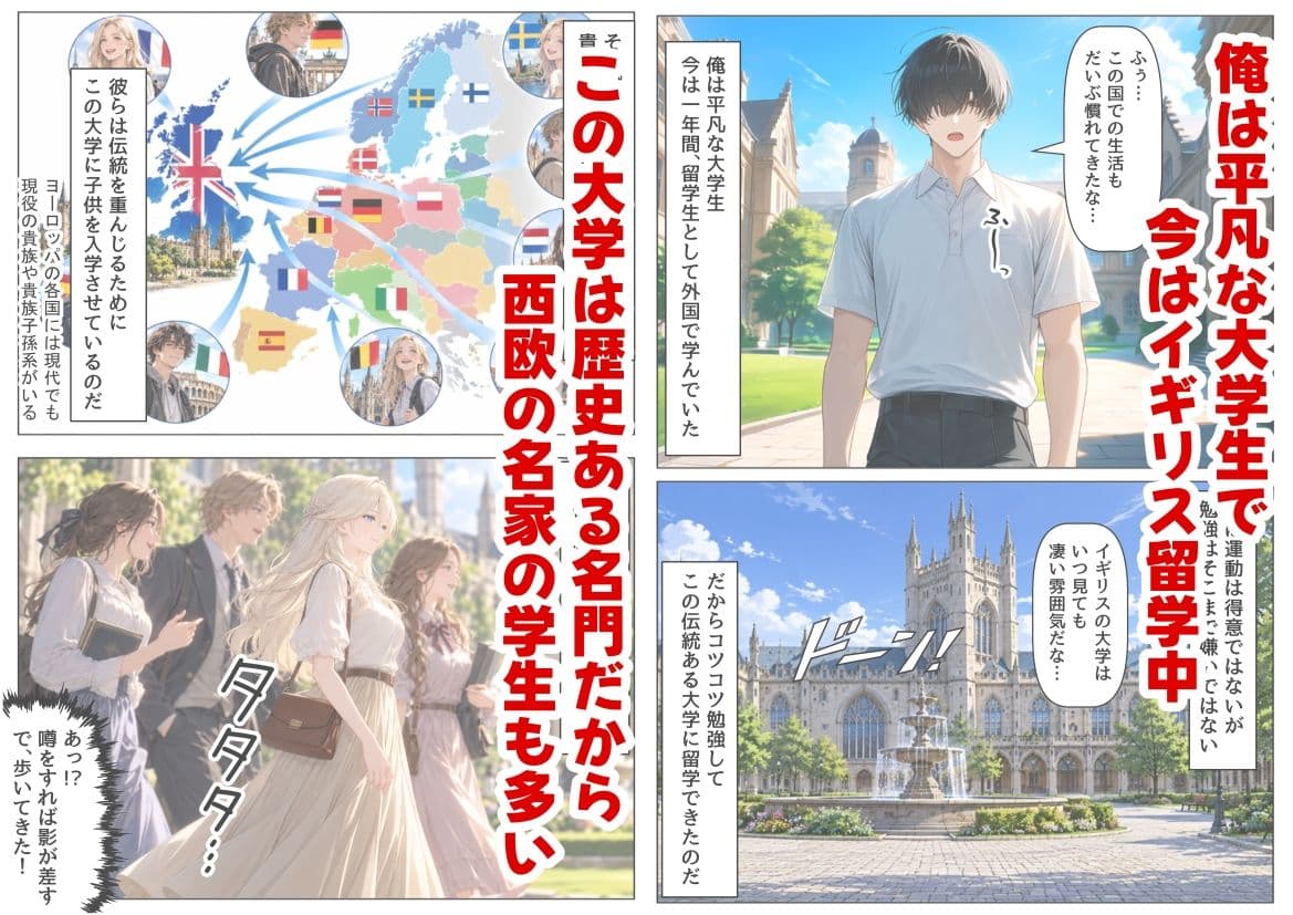 王女様と留学生な俺 サンプル1