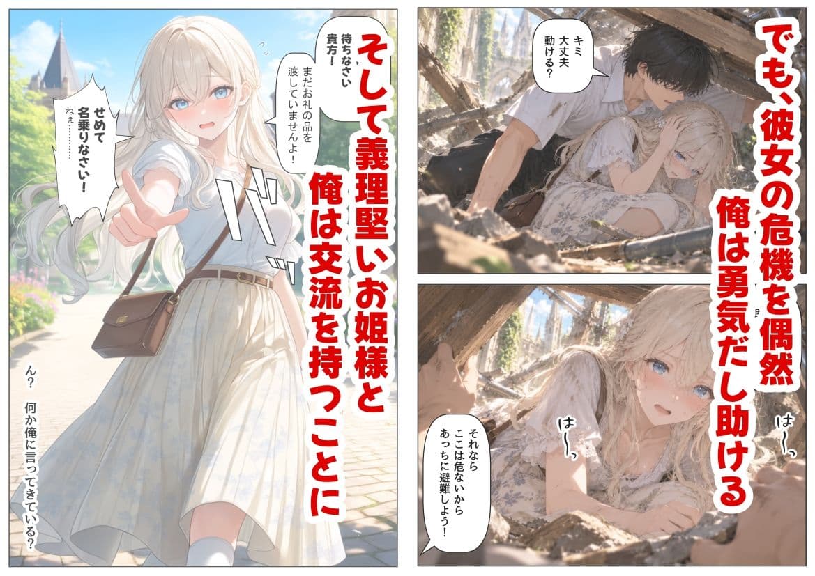 王女様と留学生な俺 サンプル3