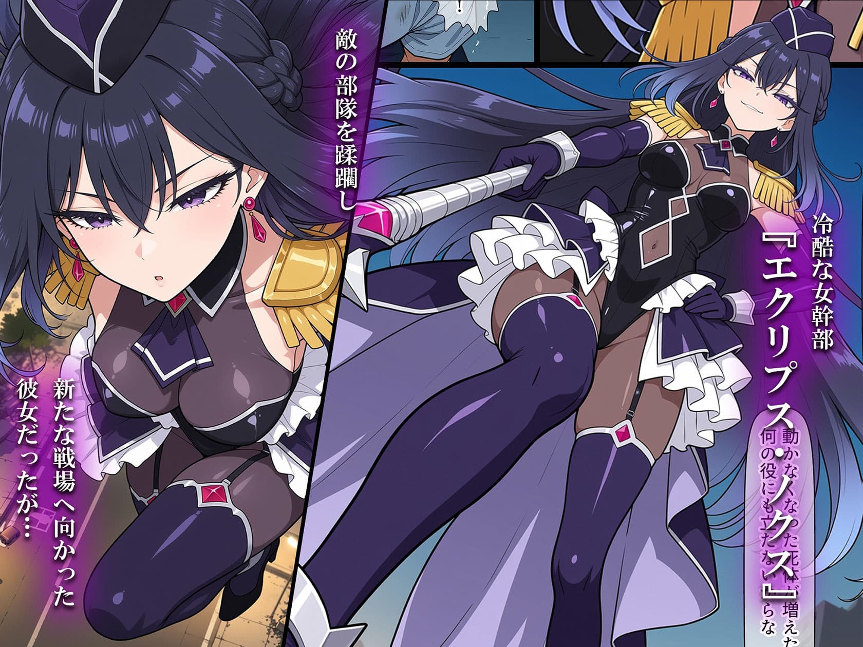 悪の女幹部 淫乱性女化計画 サンプル1