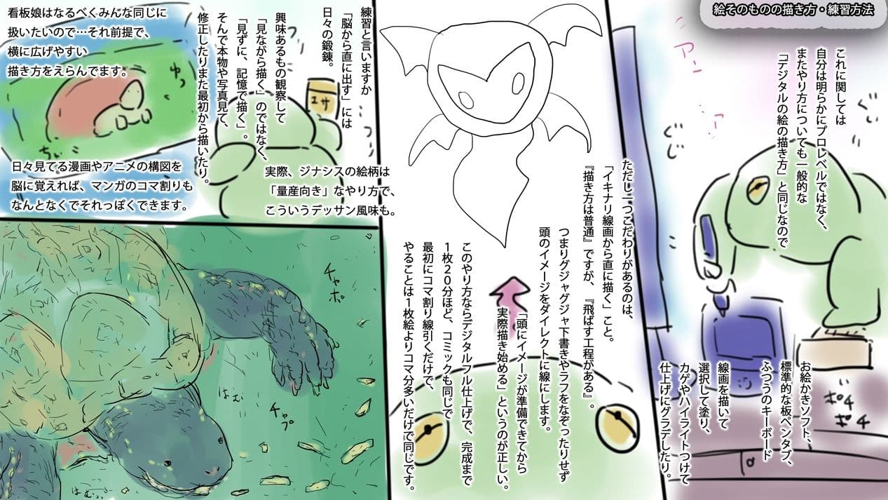 オリジナル作品のつくりかた〜キャラクターの作り方、絵の描き方・連載を続ける方法、販売用ブランディングまで〜 サンプル5