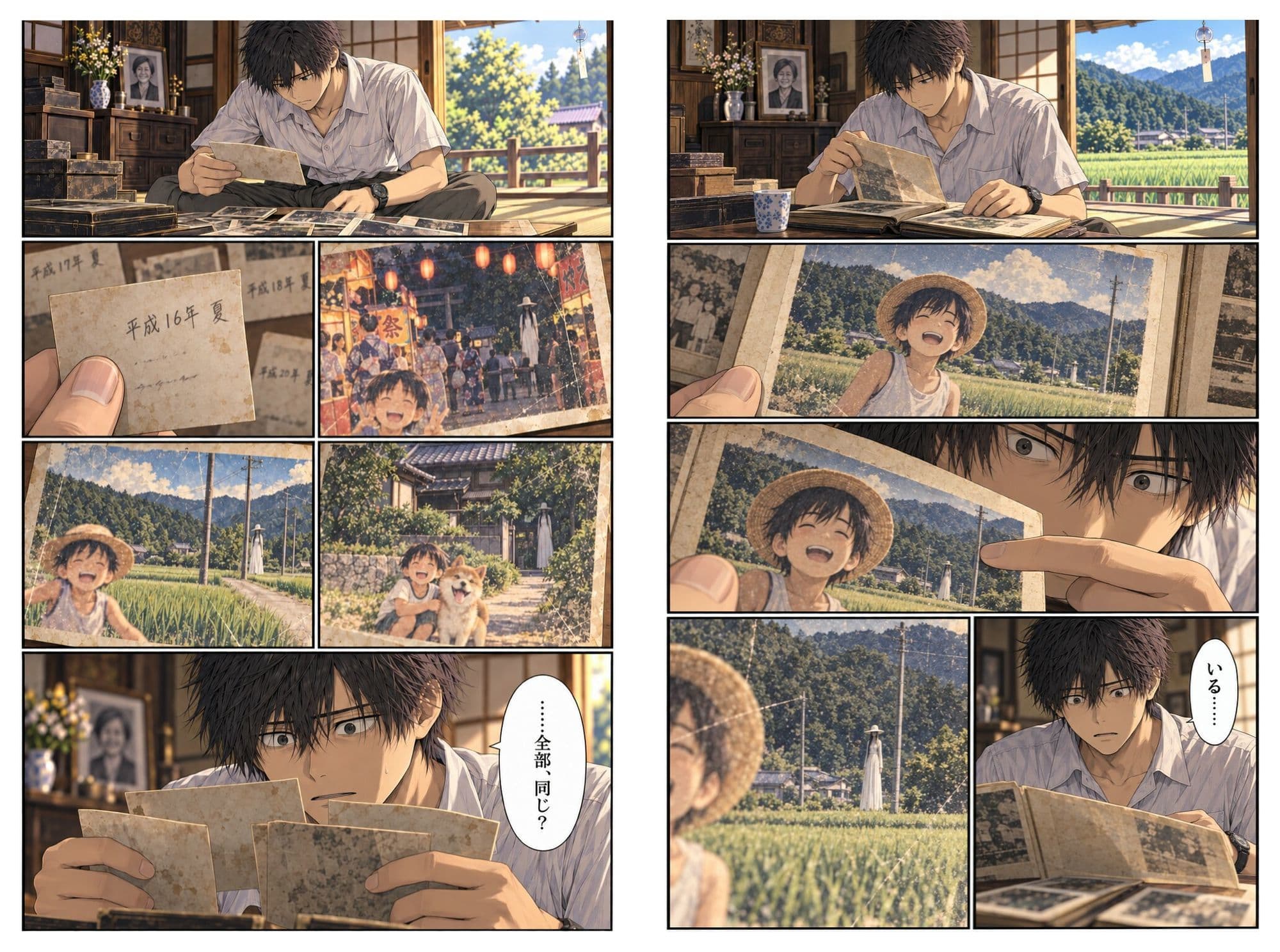 あの夏、八尺様はずっとそこにいた。 Vol.1 サンプル4