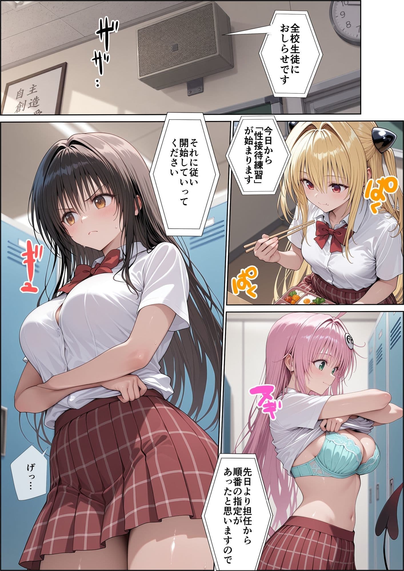 性接待実習〜先生がヤりたいだけなんていやそんなわけ〜【To Lo〇eる】 サンプル1
