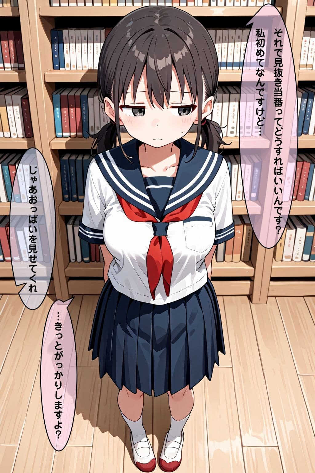 学校で見抜き制度が導入されたので後輩で見抜きしたお話 サンプル4