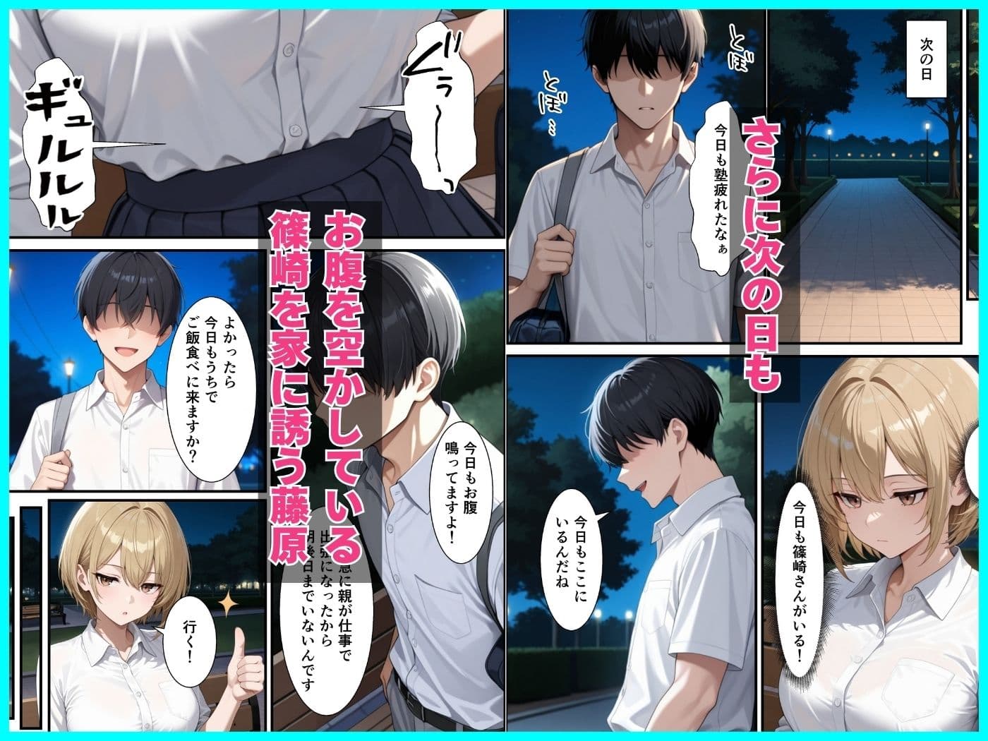 家出したダウナーギャルを助けたらお礼に本能剥き出し中出しセックスできた話 サンプル6