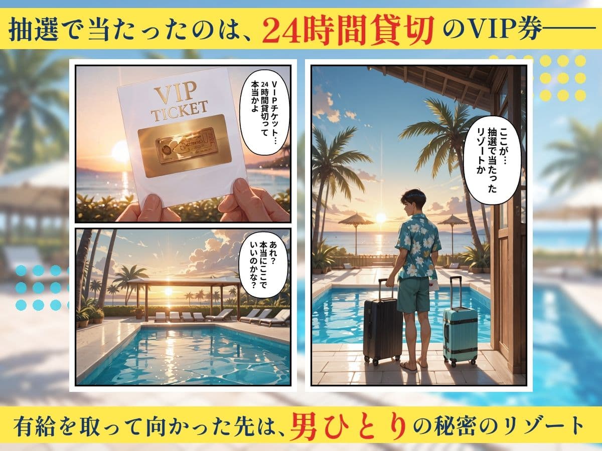 朝から晩までハーレムリゾート 【対〇忍】2 サンプル1