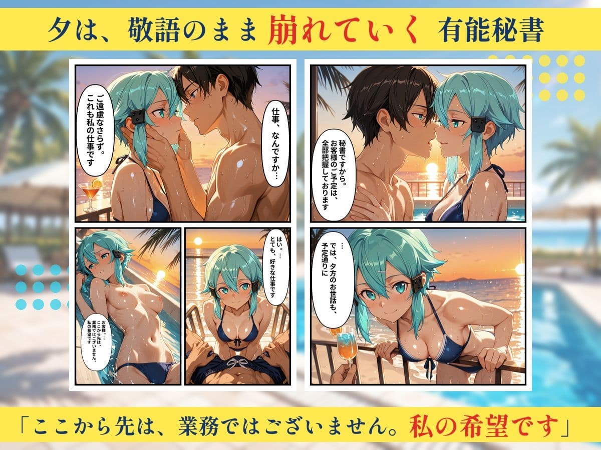 朝から晩までハーレムリゾート 【S〇O】2 サンプル6