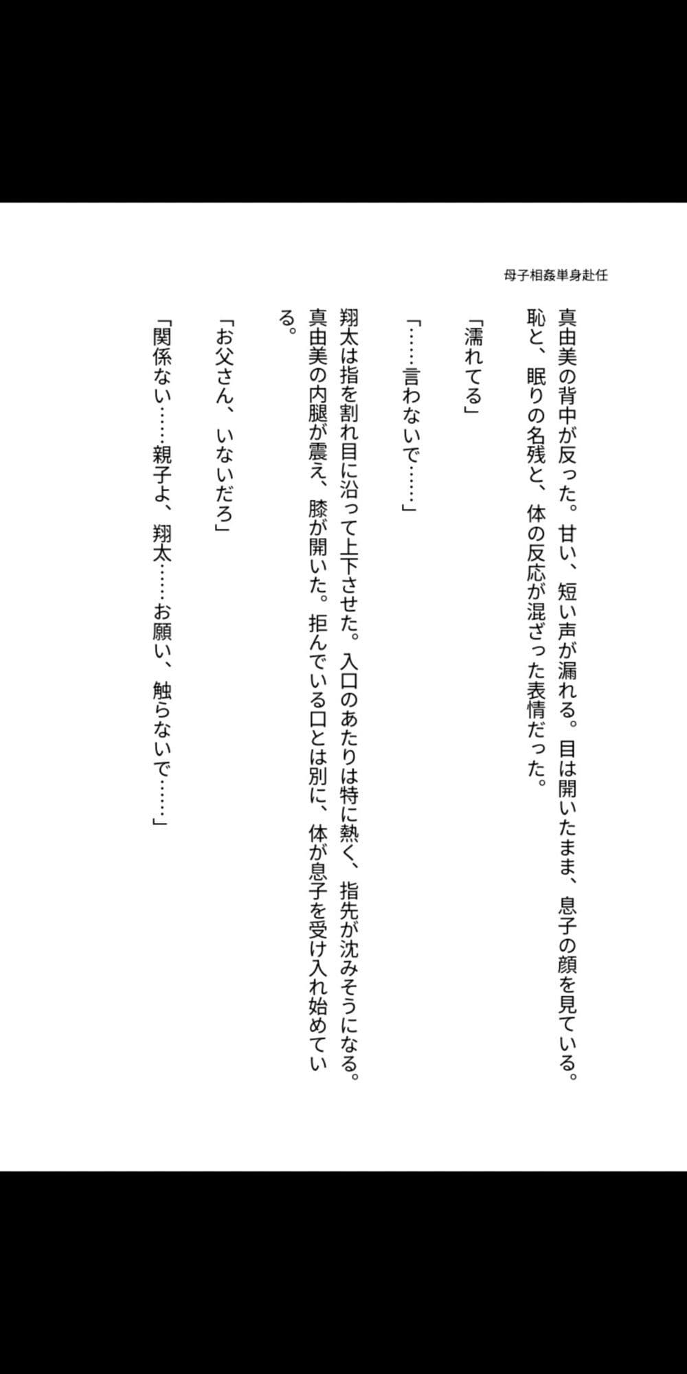 母子相姦――単身赴任の家で、母は息子に孕まされる サンプル3