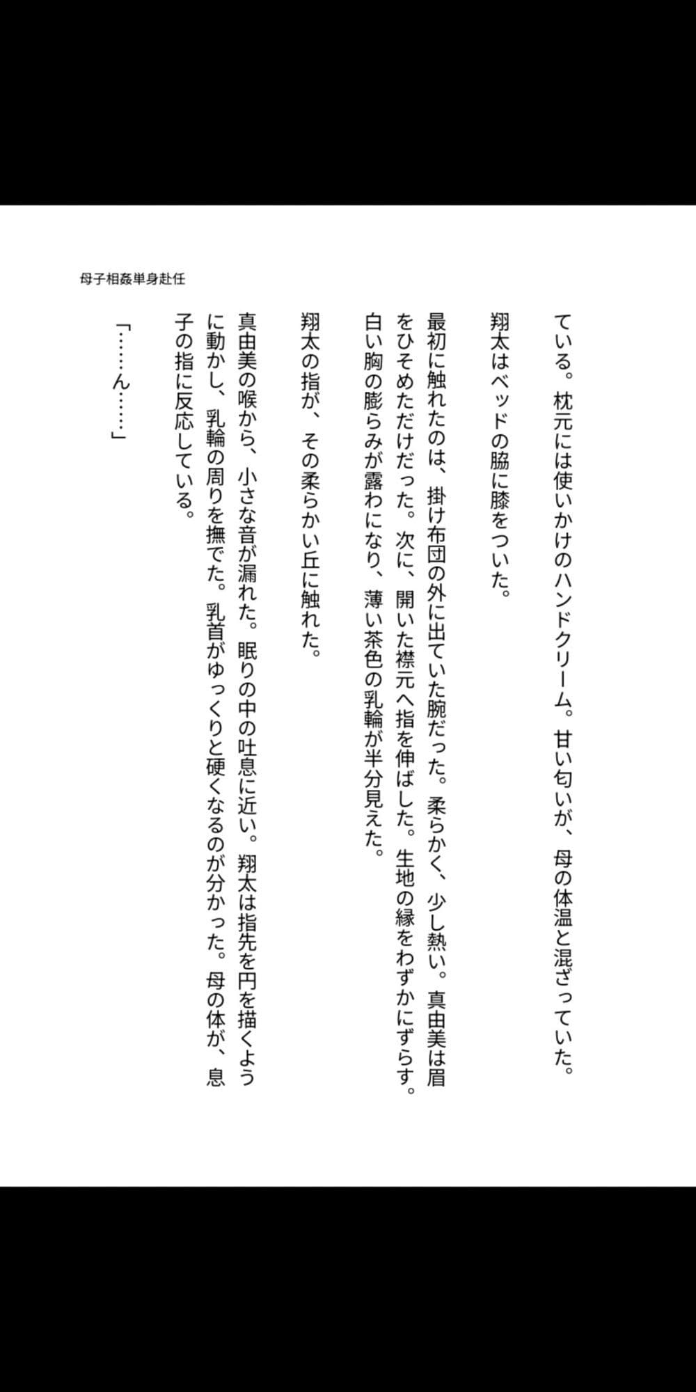 母子相姦――単身赴任の家で、母は息子に孕まされる サンプル4