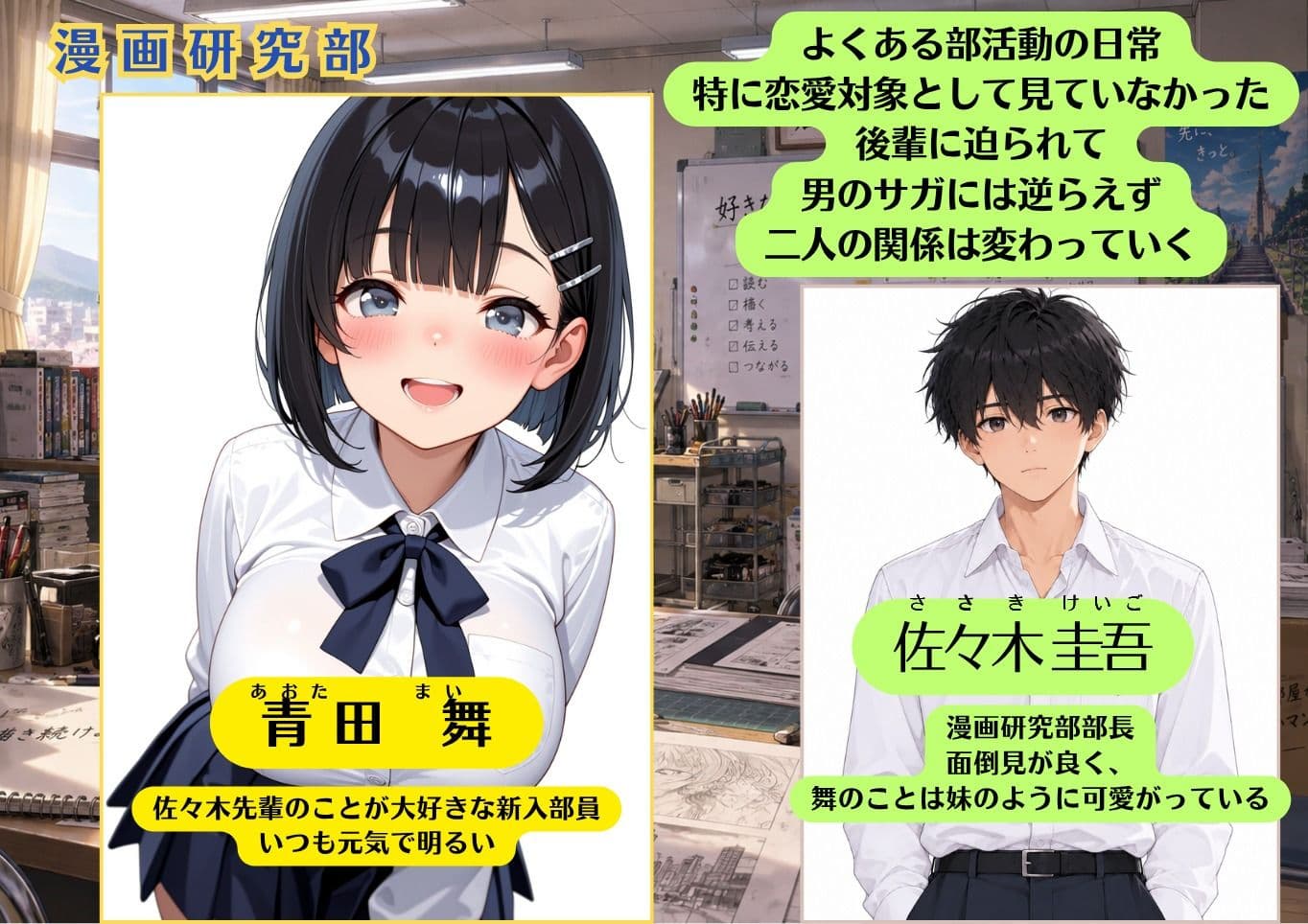 妹のように可愛がっていた後輩にエロ本を見つけられて練習のつもりが本気の中出し初体験になってしまった話 サンプル1