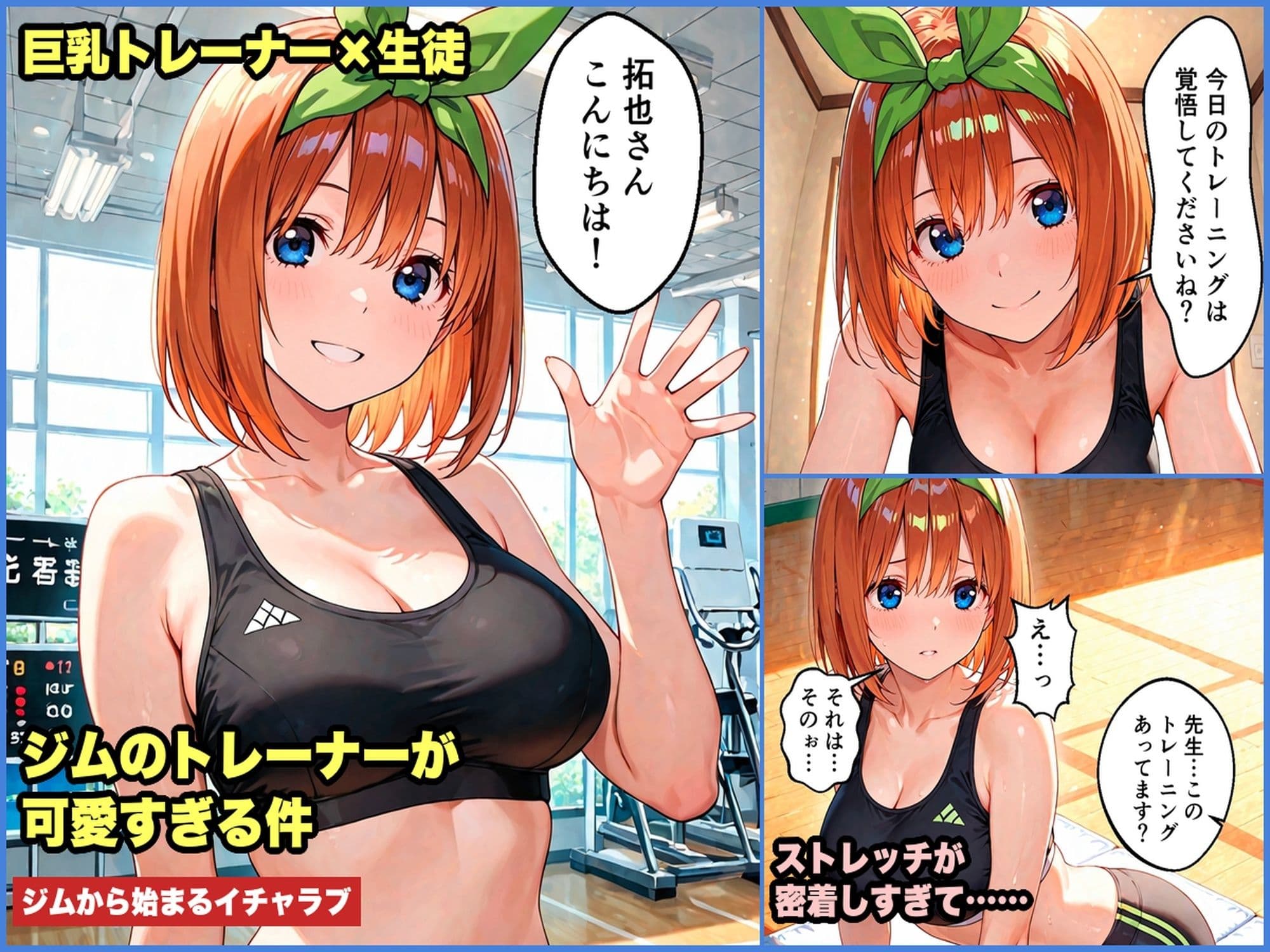 2人のヒロインとの甘々イチャラブ中出しSEX サンプル5