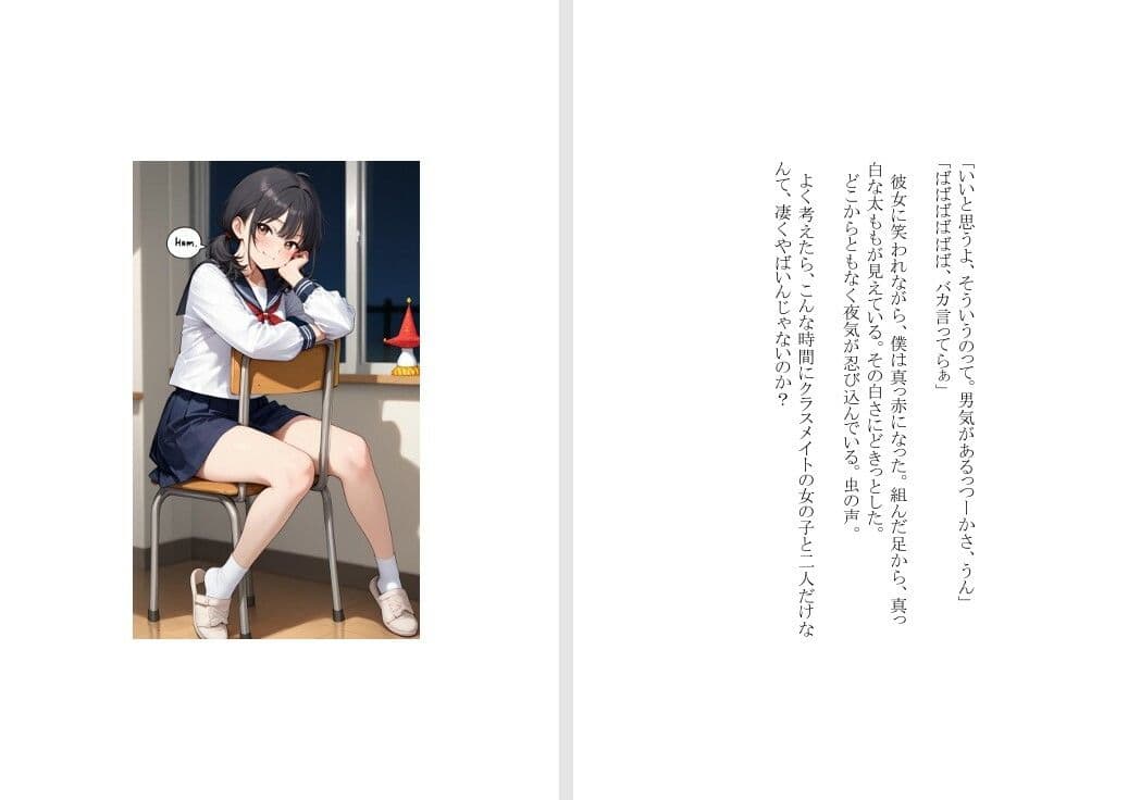 【本格短編青春小説】前夜、月下で手をとって サンプル3