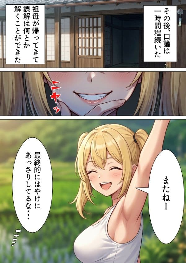 田舎の金髪ギャルに搾り取られる！！ サンプル5