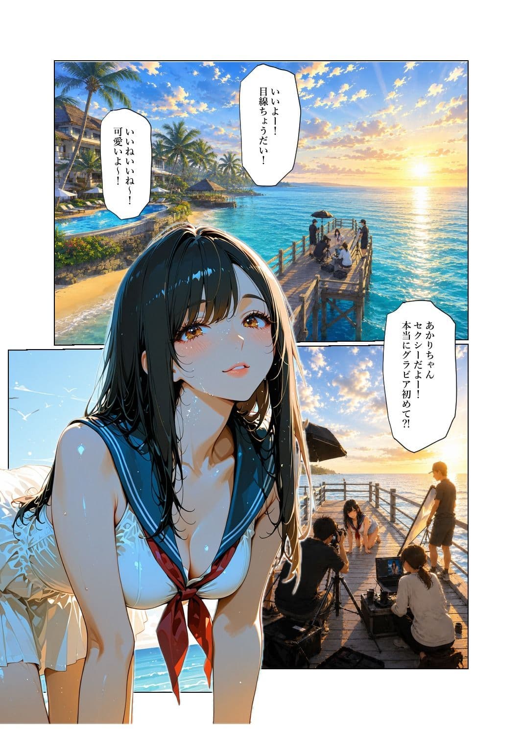 結乃あかり1st 攻められ過ぎて全カットの裏側 サンプル1