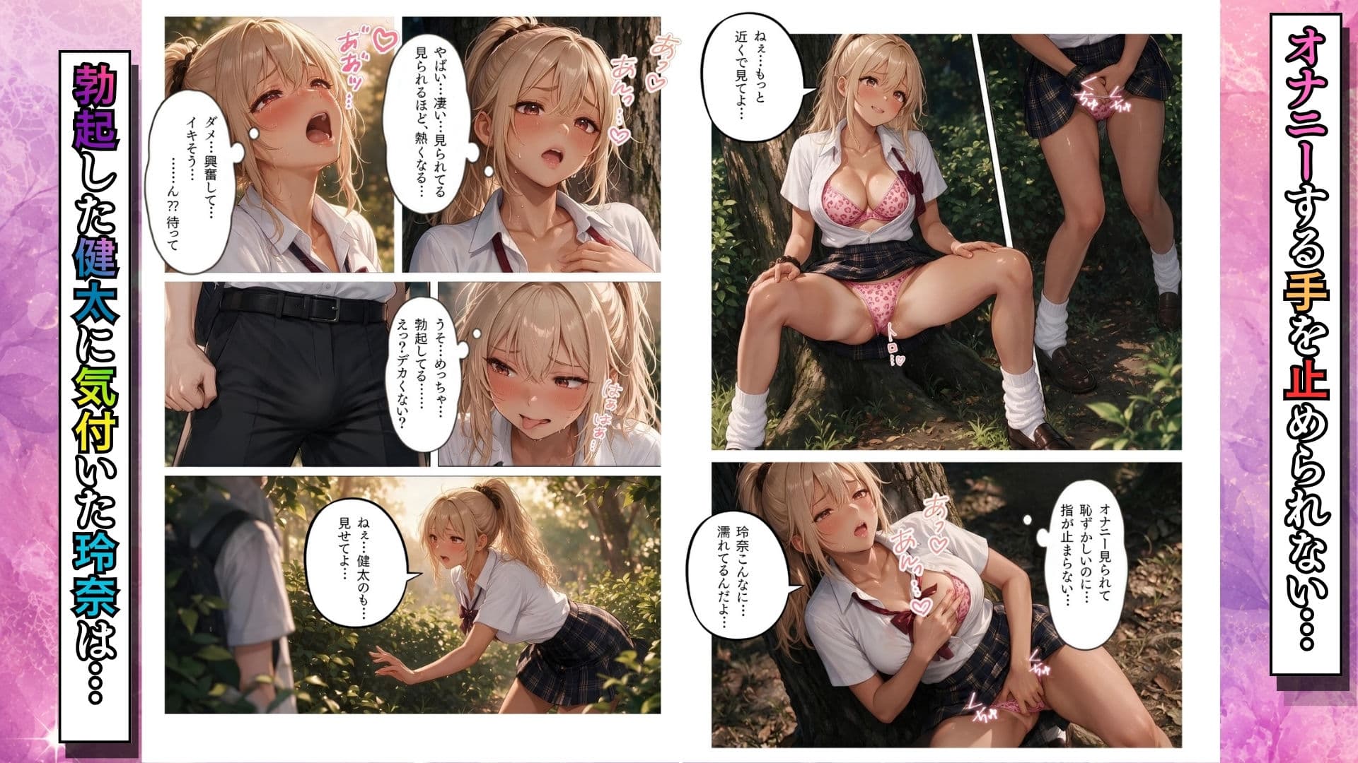 幼馴染み彼氏持ちの黒ギャルJKをオナホにする方法 サンプル6
