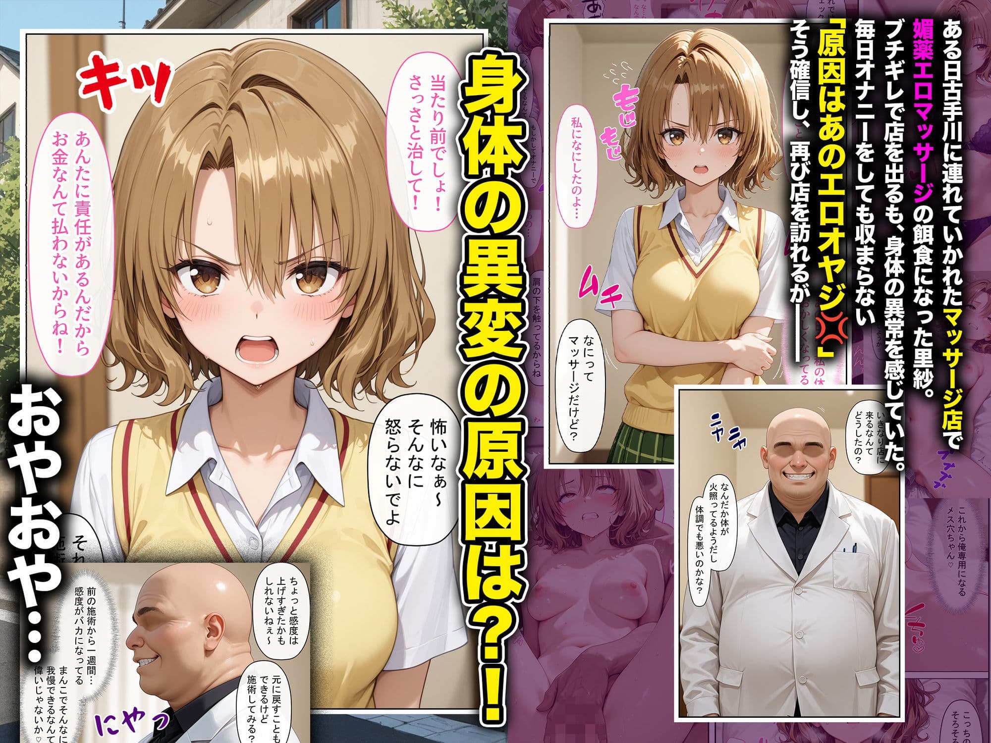 エロギャルが媚薬漬けマッサージでセックス中毒痴女モンスターになった話〜後編〜 サンプル1