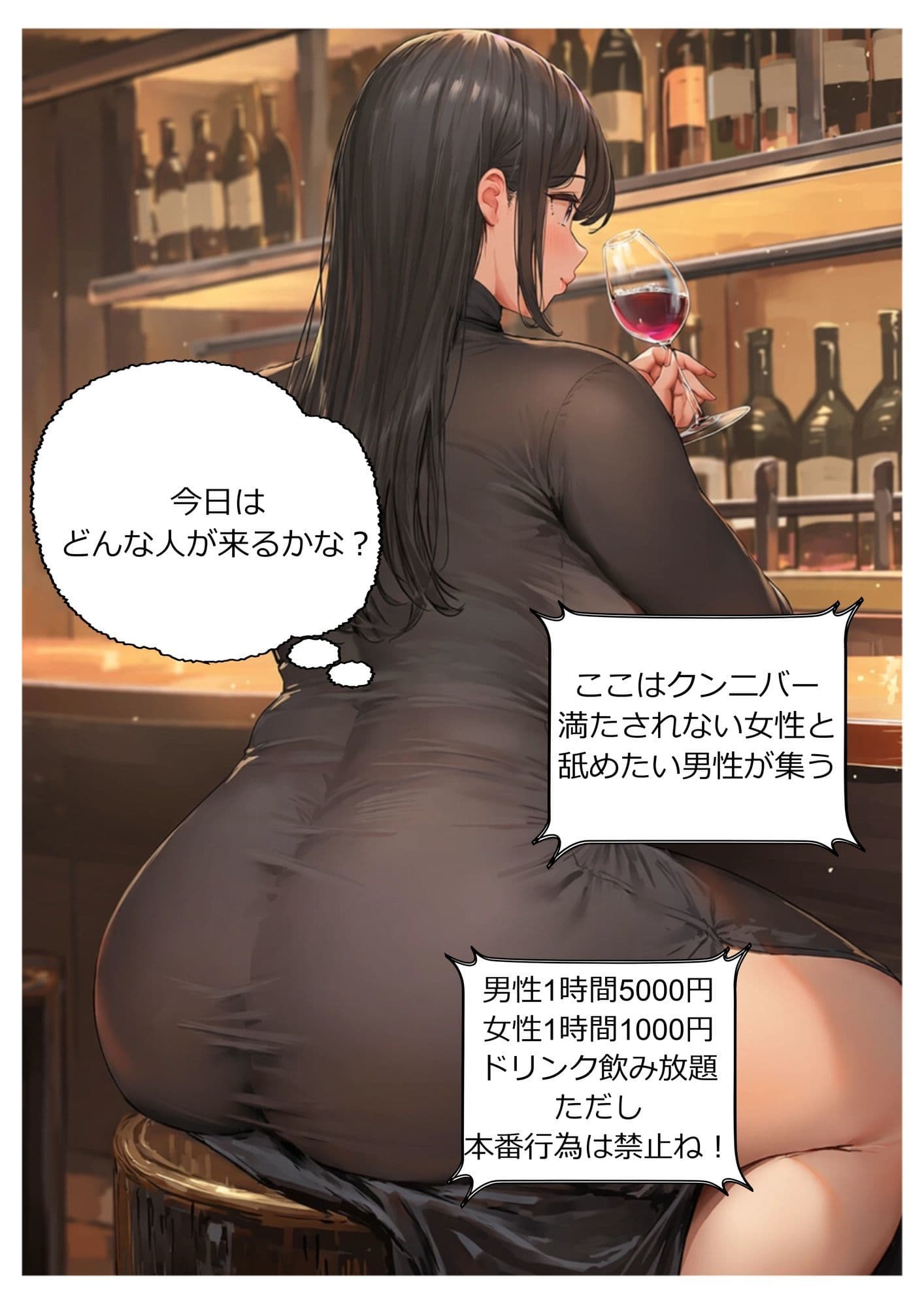 クンニバー  奈美恵（40） サンプル1