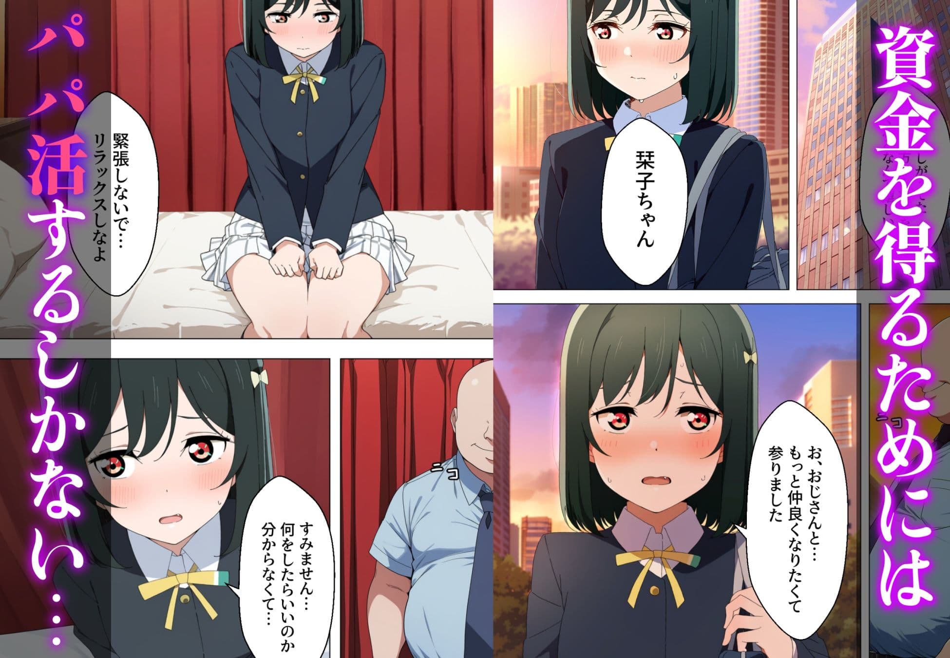 パパ活系スクールアイドル  三○栞子、上○歩夢 サンプル2