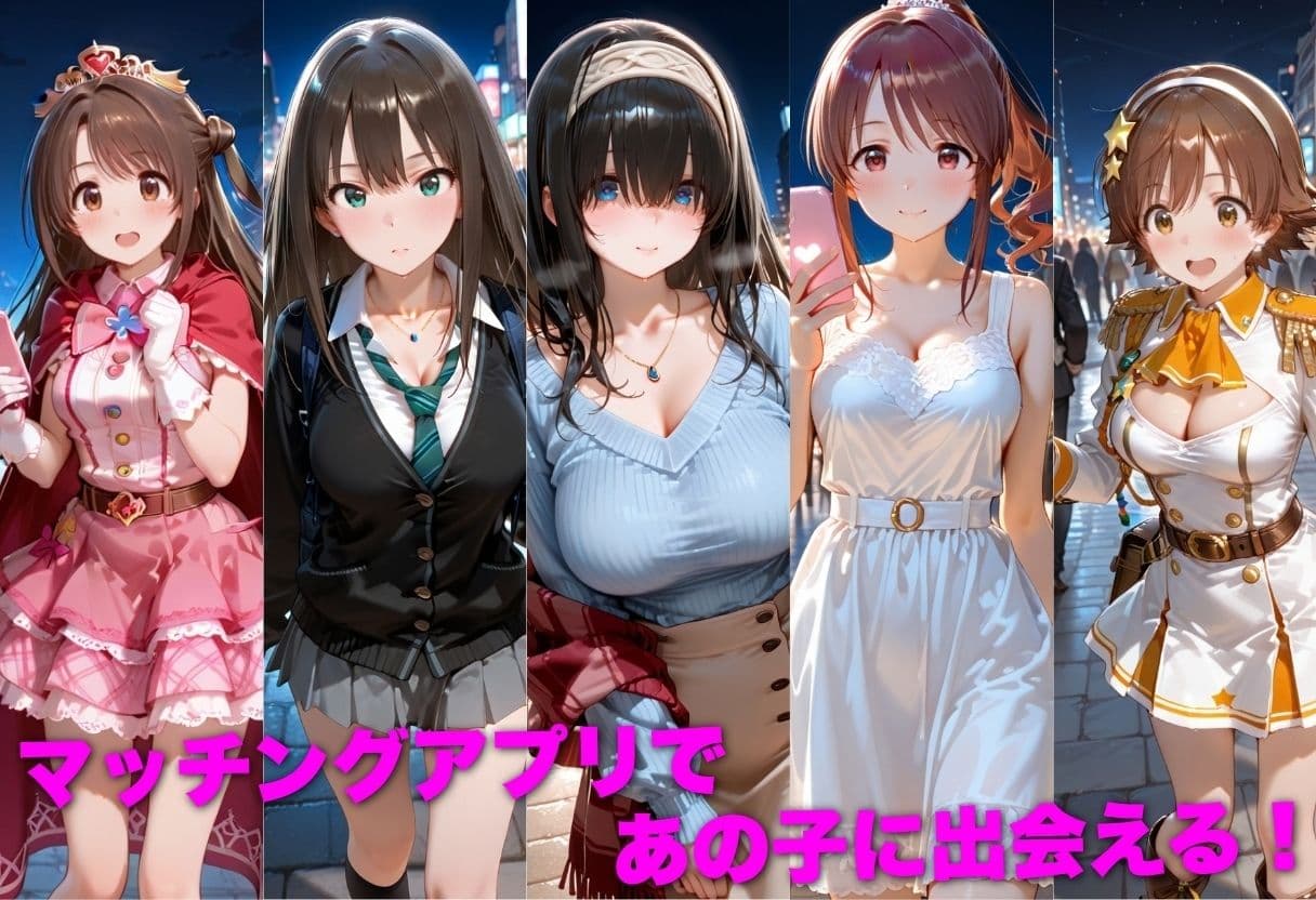 マッチングアプリで出会った美女を孕ませた話 ア●ドルマスター編 サンプル1