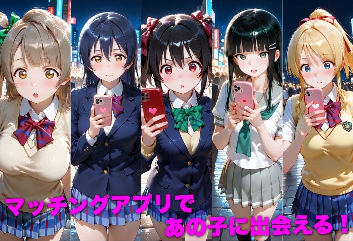 マッチングアプリで出会った美女を孕ませた話 ラ●ライブ！編 サンプル1