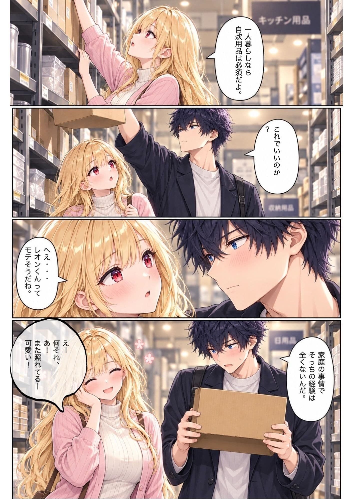 異世界騎士は、現代彼女に溺れたい サンプル3