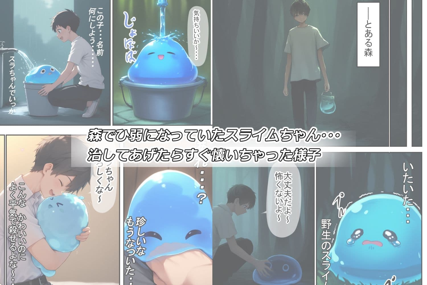 一途なスライムちゃん サンプル1