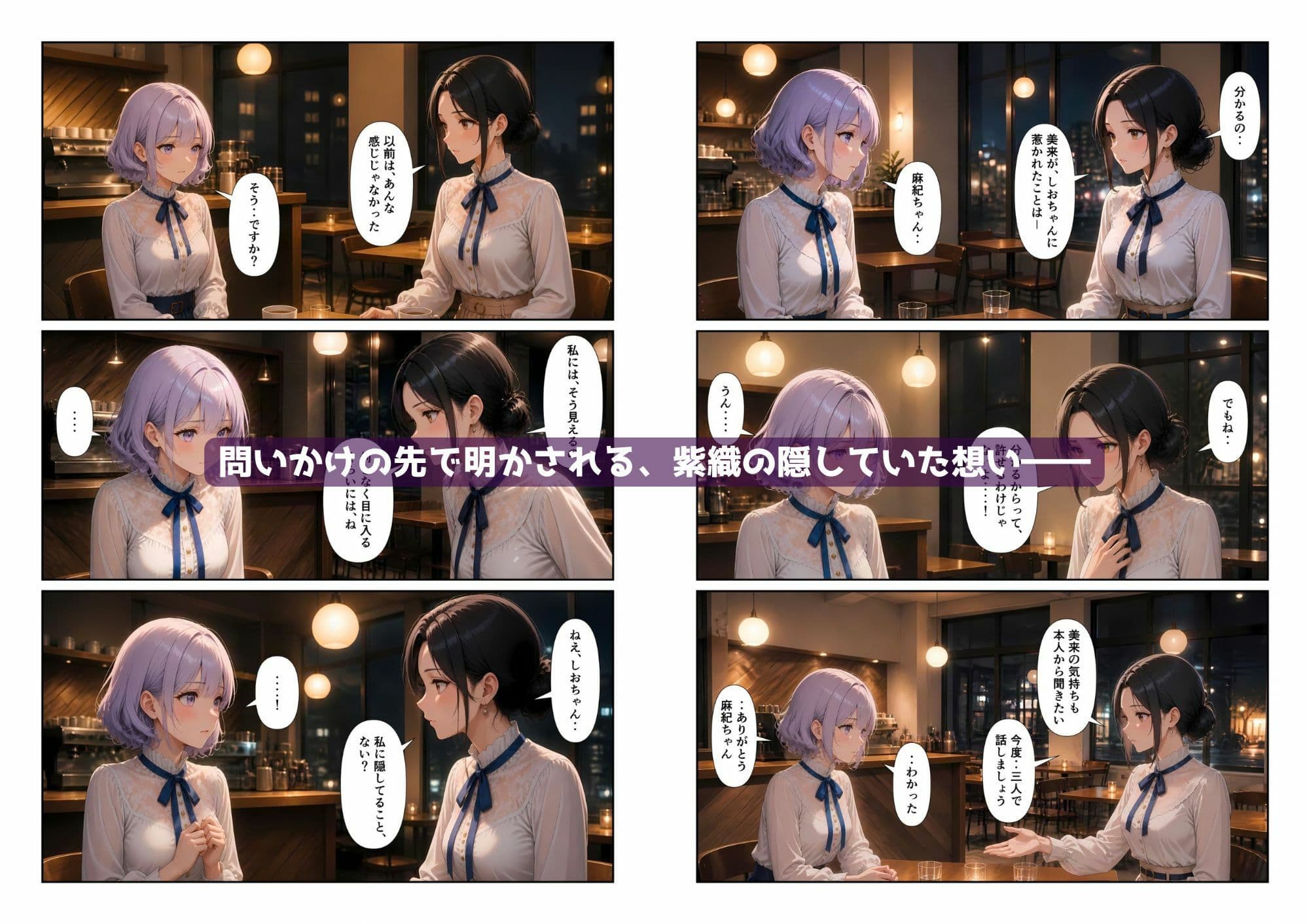 「百合・トライアングル3」〜三人が選んだ恋のかたち〜 サンプル2