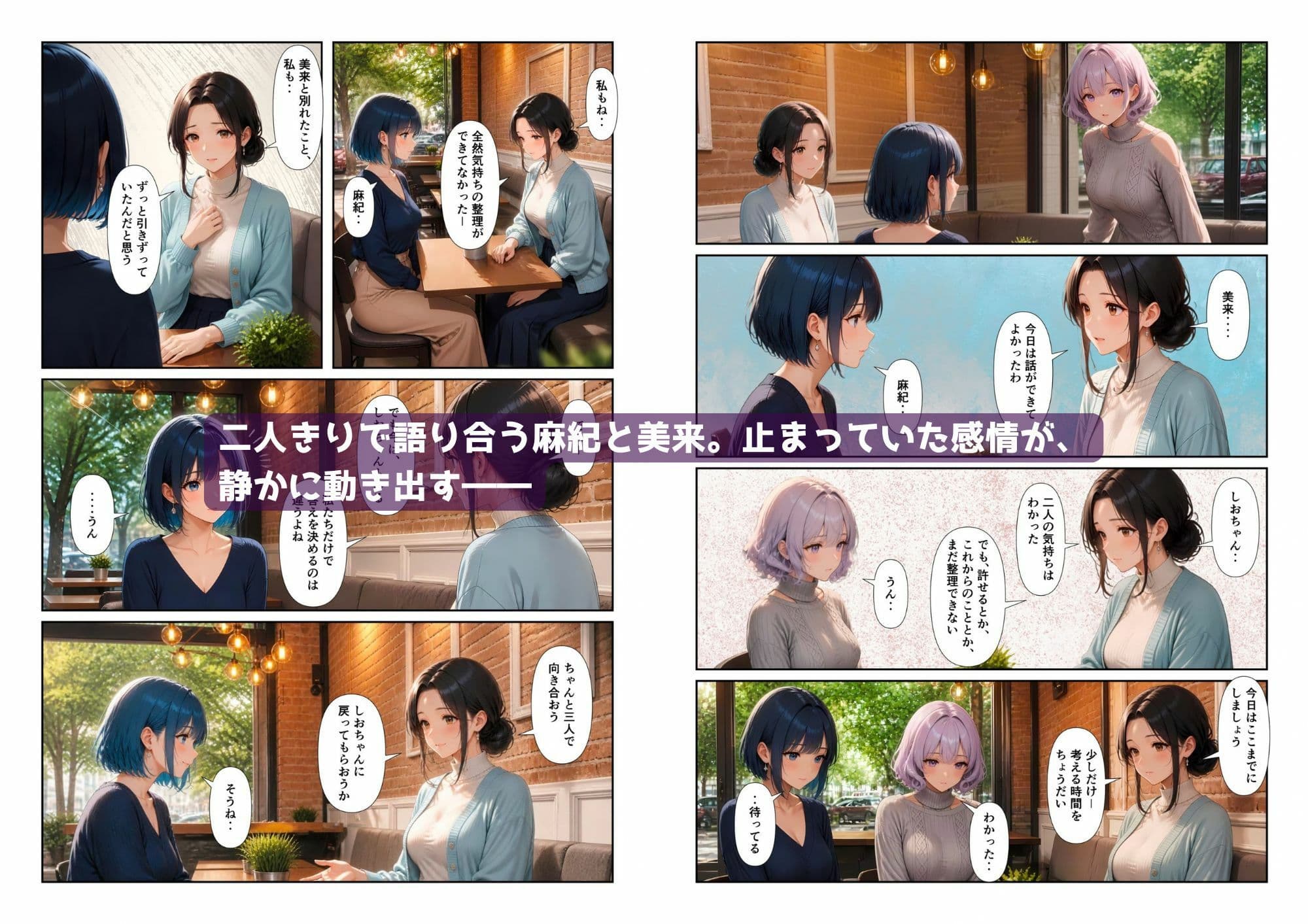 「百合・トライアングル3」〜三人が選んだ恋のかたち〜 サンプル4