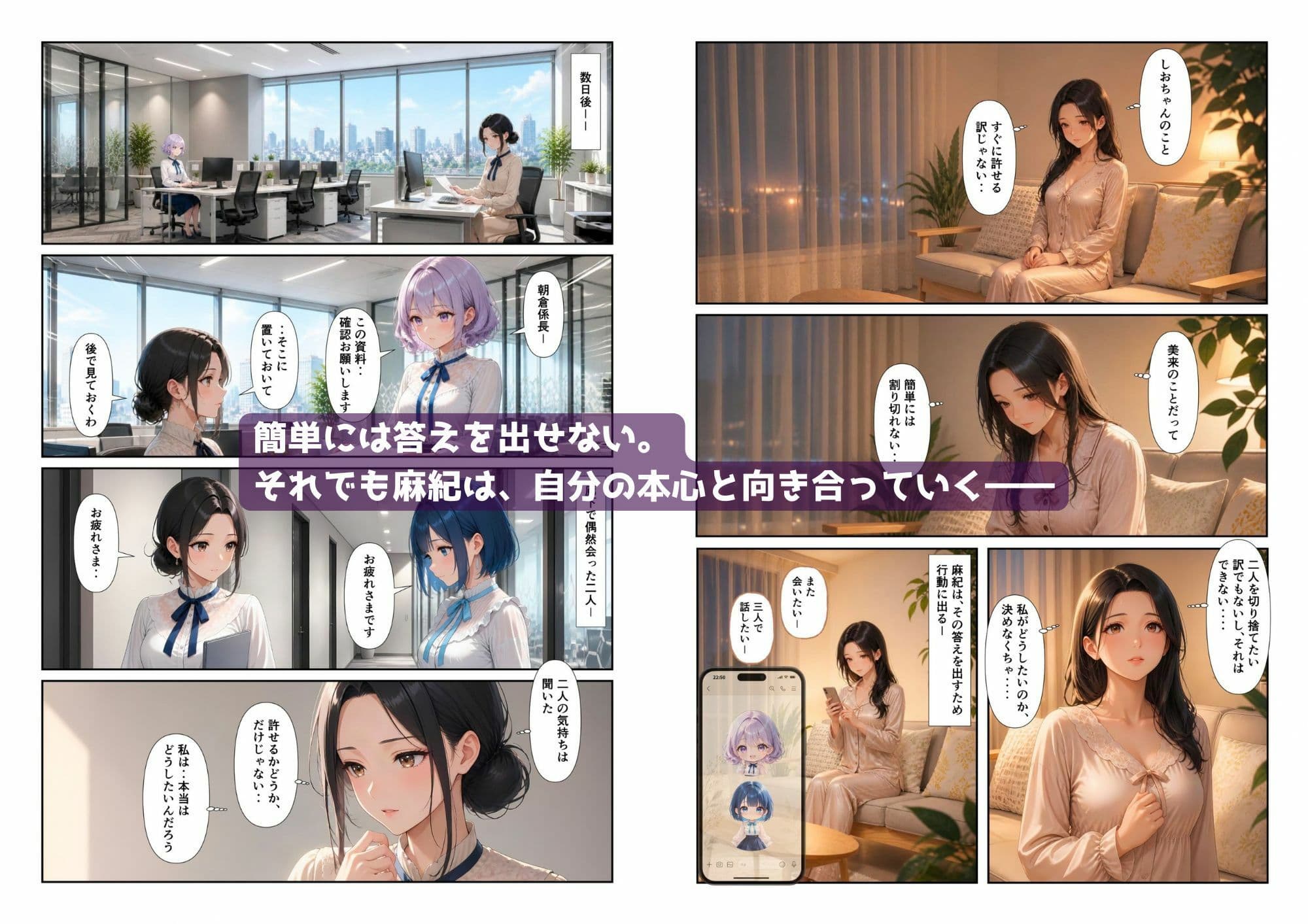 「百合・トライアングル3」〜三人が選んだ恋のかたち〜 サンプル5