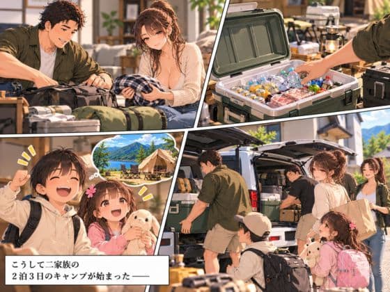 2泊3日の家族キャンプ旅行 前編 〜あの夜、すべてが変わった〜【AIコミック】 サンプル2