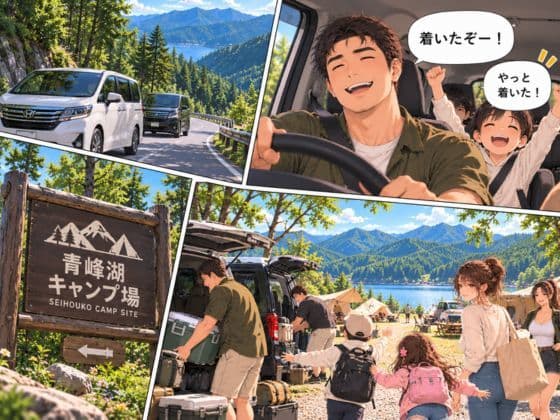 2泊3日の家族キャンプ旅行 前編 〜あの夜、すべてが変わった〜【AIコミック】 サンプル3