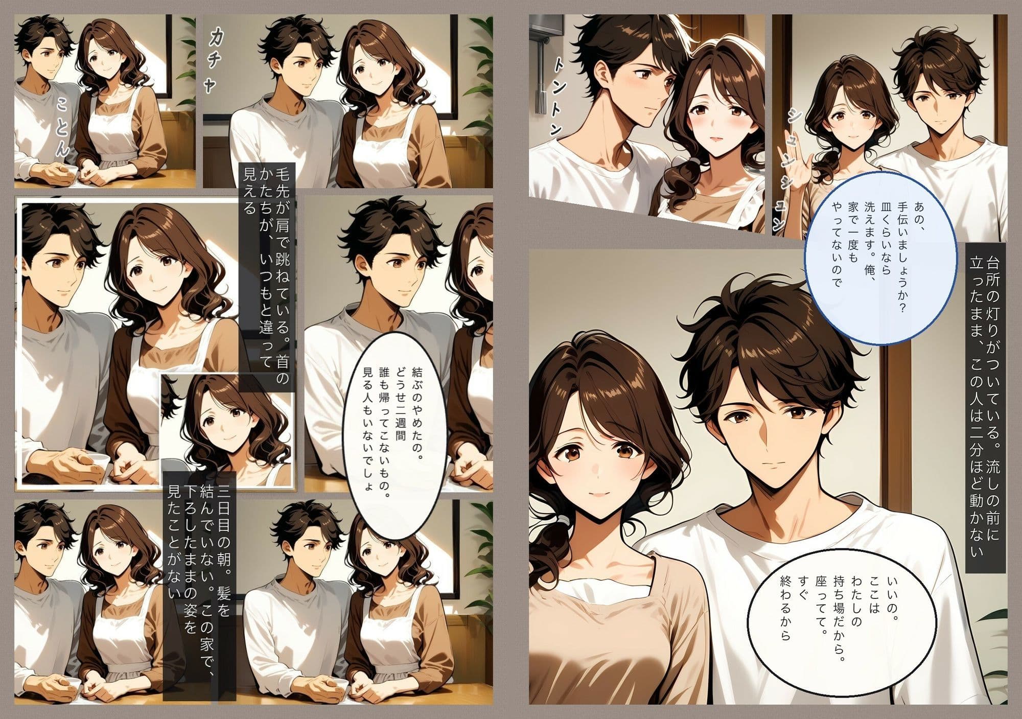 三年間見ていたのを義母（40）は知っていた 二週間、毎晩中出しした話 第1話 サンプル4