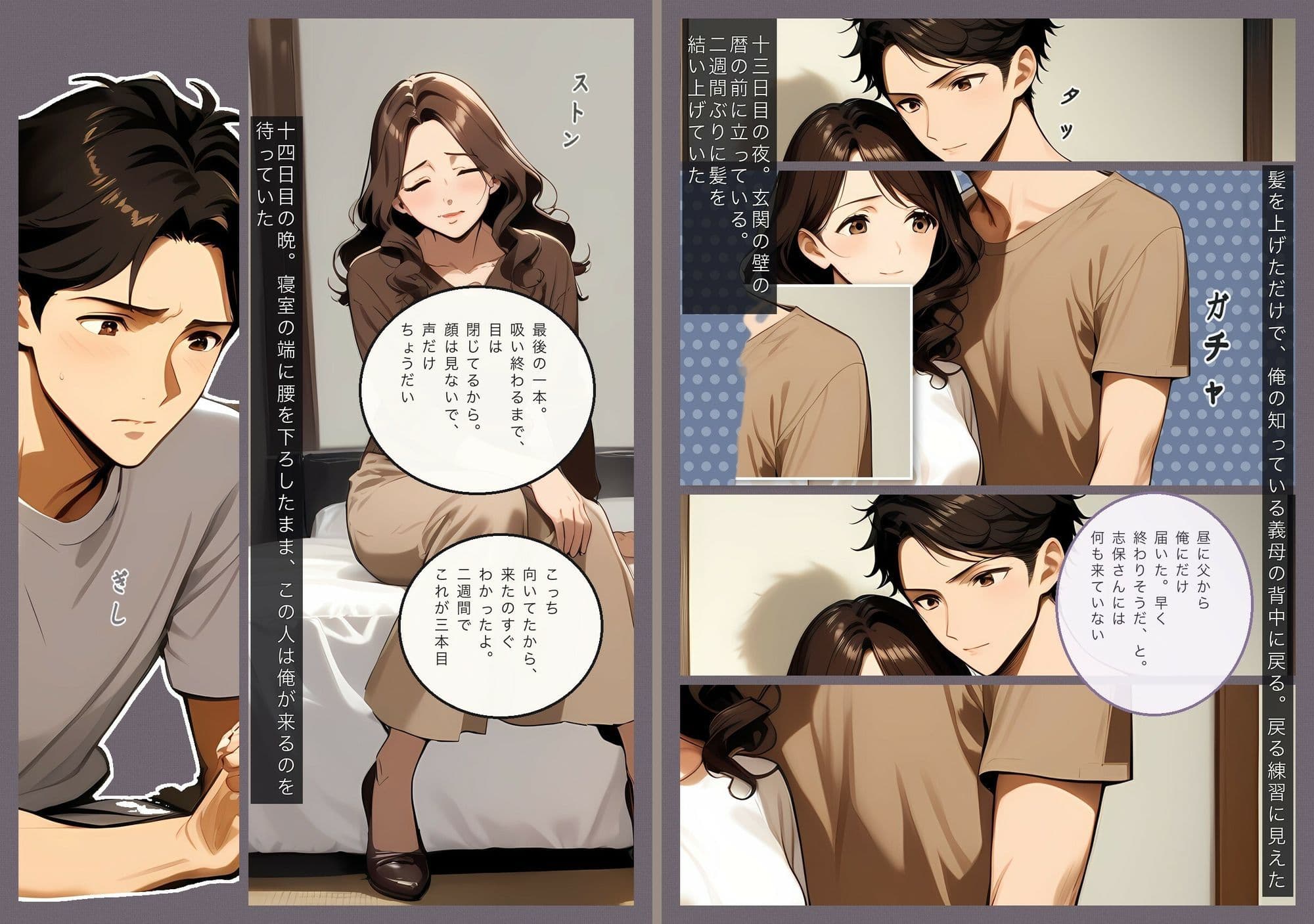 三年間見ていたのを義母（40）は知っていた 二週間、毎晩中出しした話 第1話 サンプル6