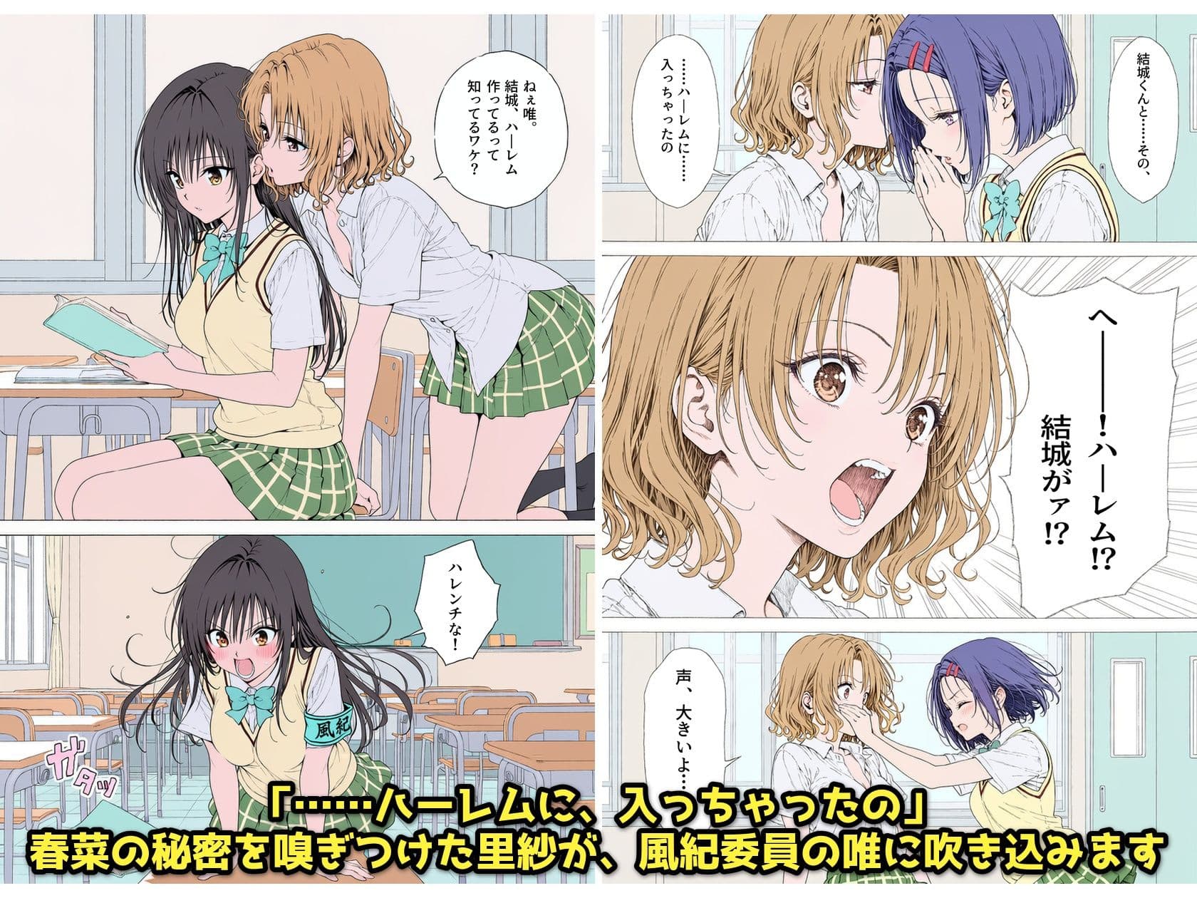【漫画】リトはみんなの恋人 〜ハレンチでも、ケダモノでも〜 サンプル1