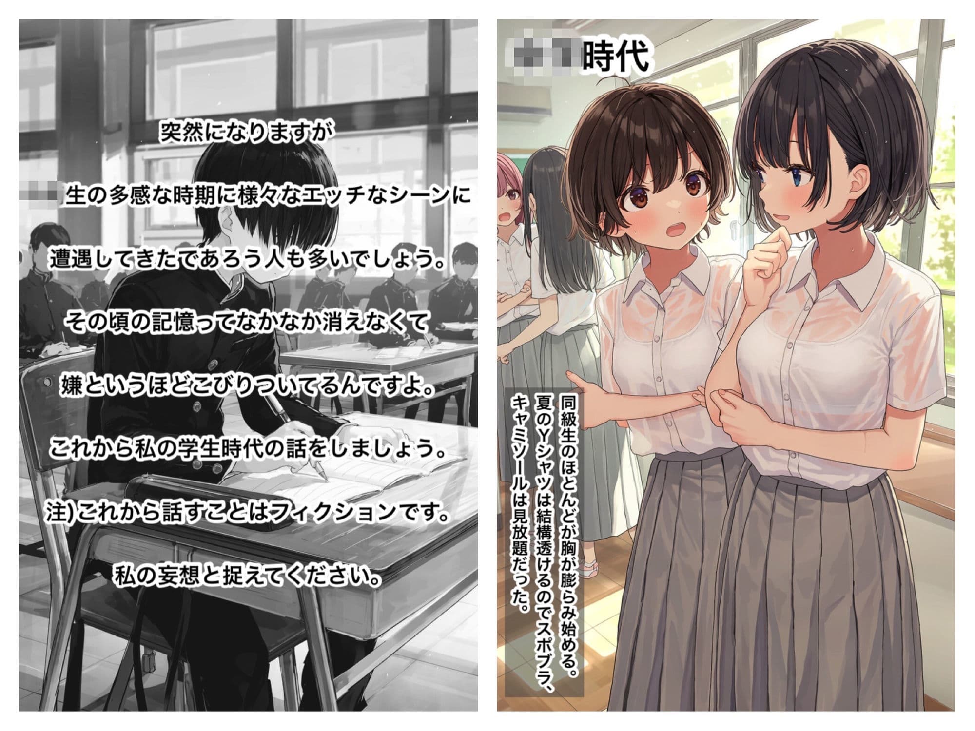 学生時代の少しエッチな体験談 サンプル2