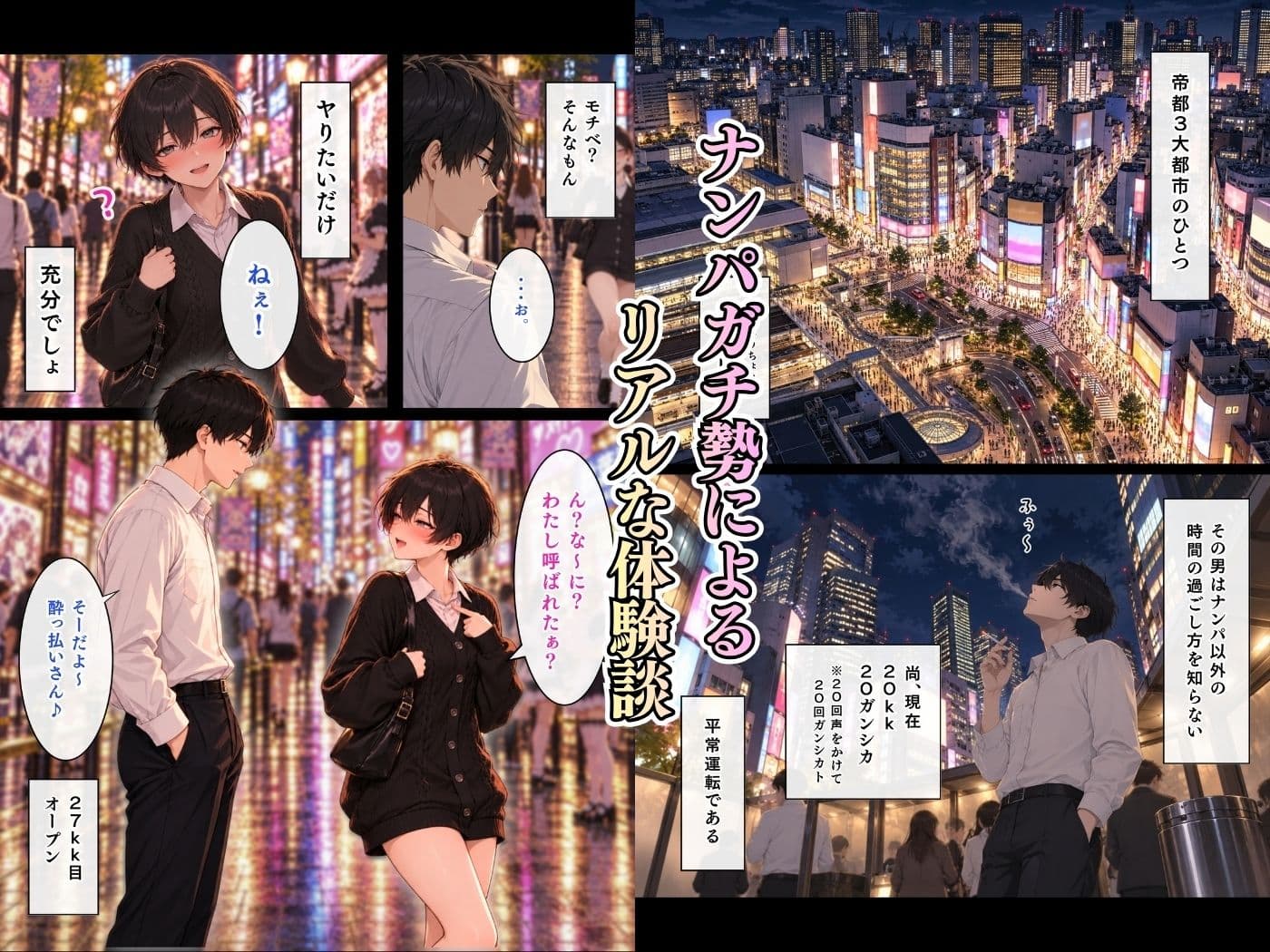 【実話】池袋でナンパした中出しできる女の子〜出会い編〜【東京漫遊記】 サンプル1