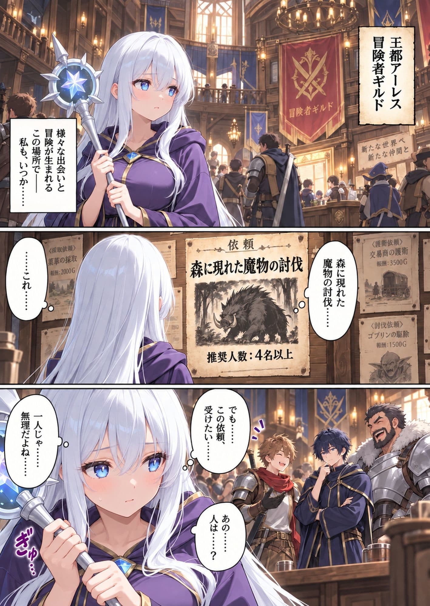 新人魔法使い、ゴブリンどろどろSEX サンプル1
