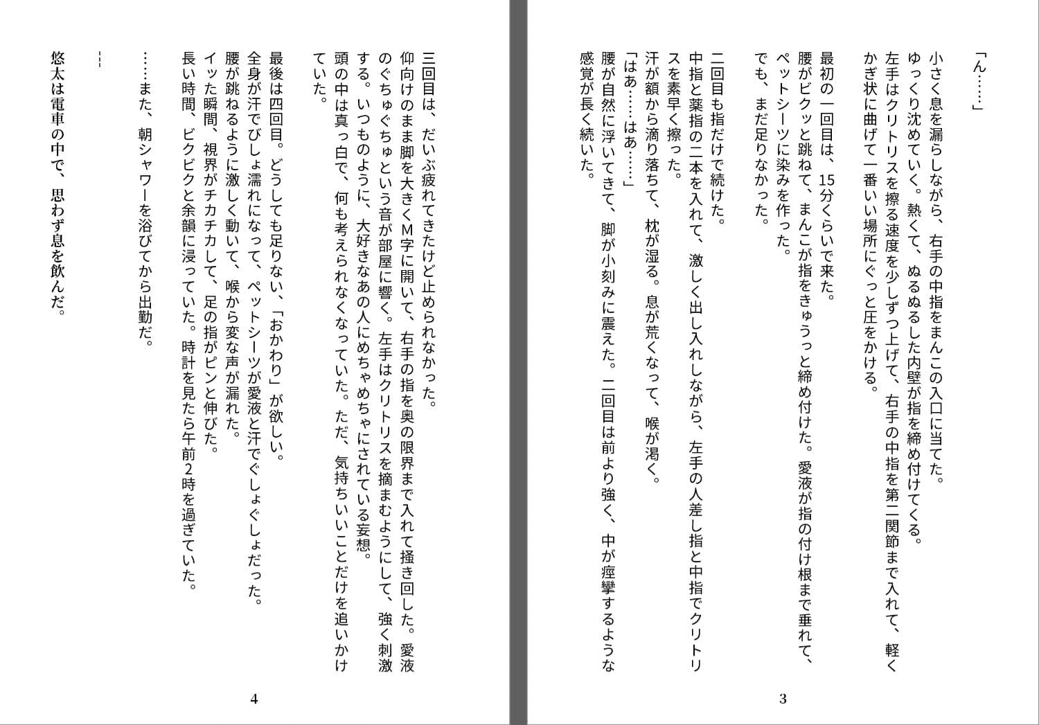 毎日送信！亜香里の自慰日記  ペットシーツの上で毎晩イキ続ける同僚 サンプル2