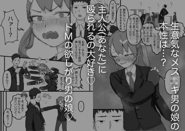 生意気な幼馴染はドマゾで男の娘！ サンプル3