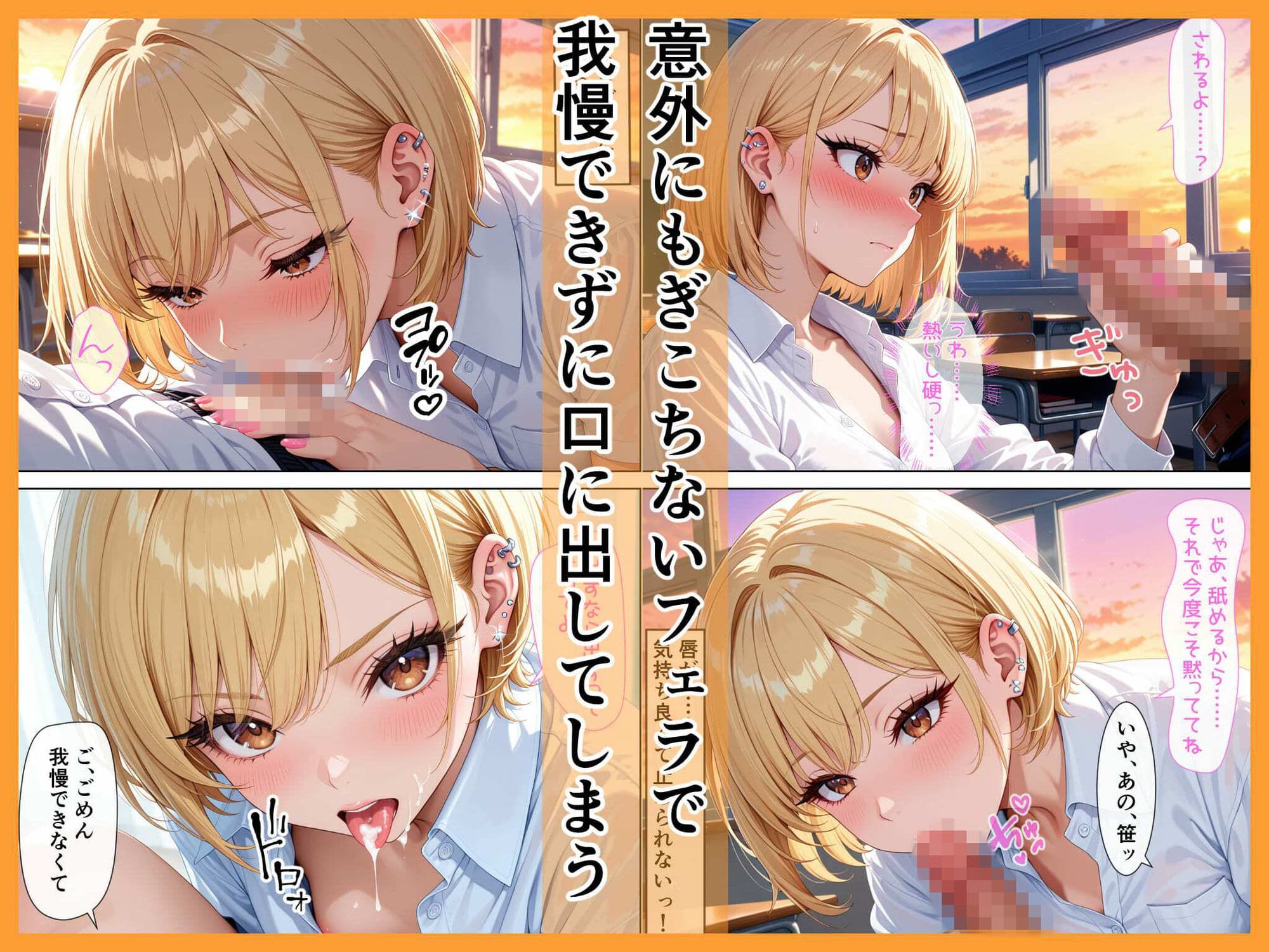 同じクラスで憧れの陽キャギャルとコスプレセックスする話 サンプル5