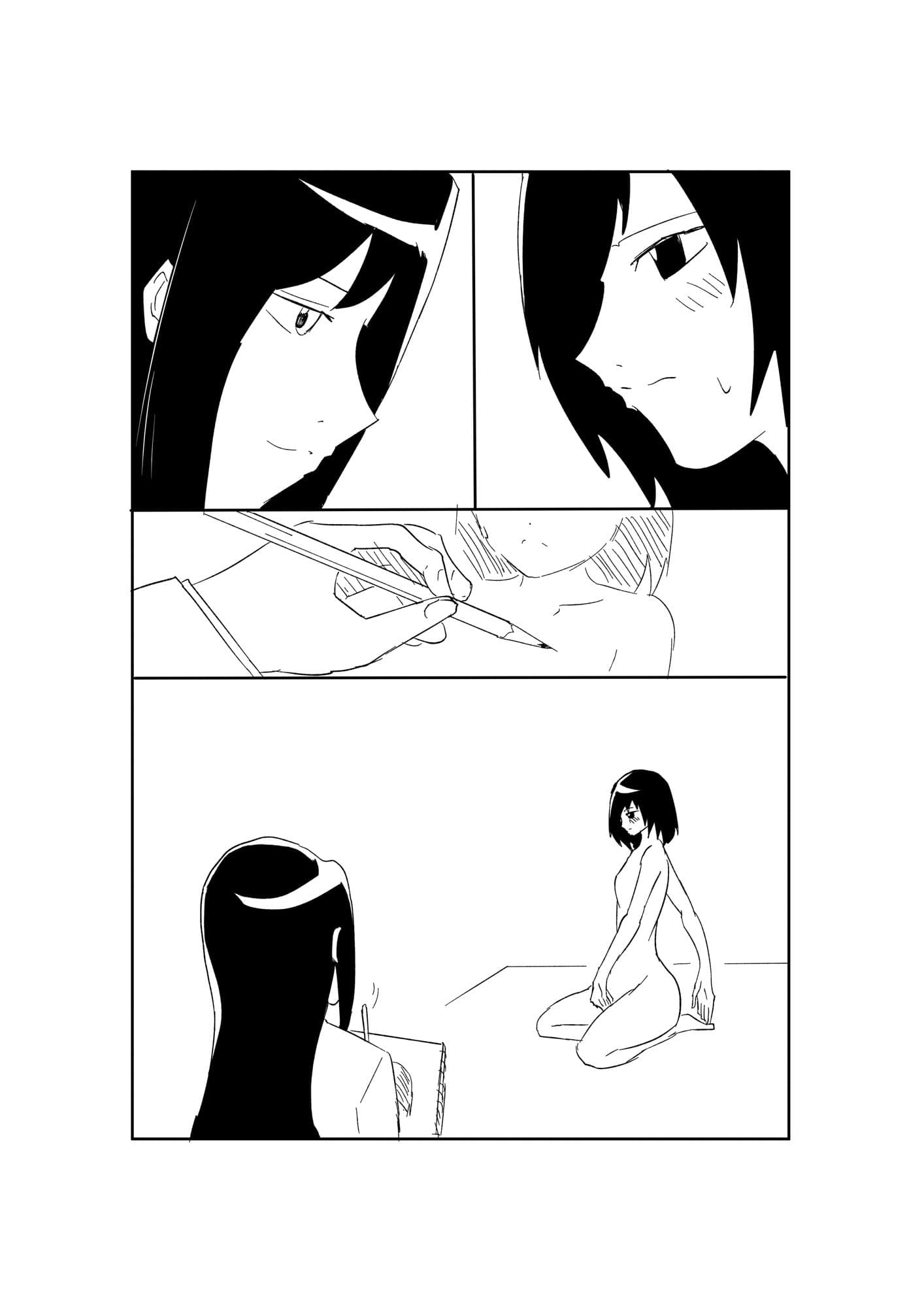 黒木先輩は後輩女子のヌードを描きたい1 サンプル9