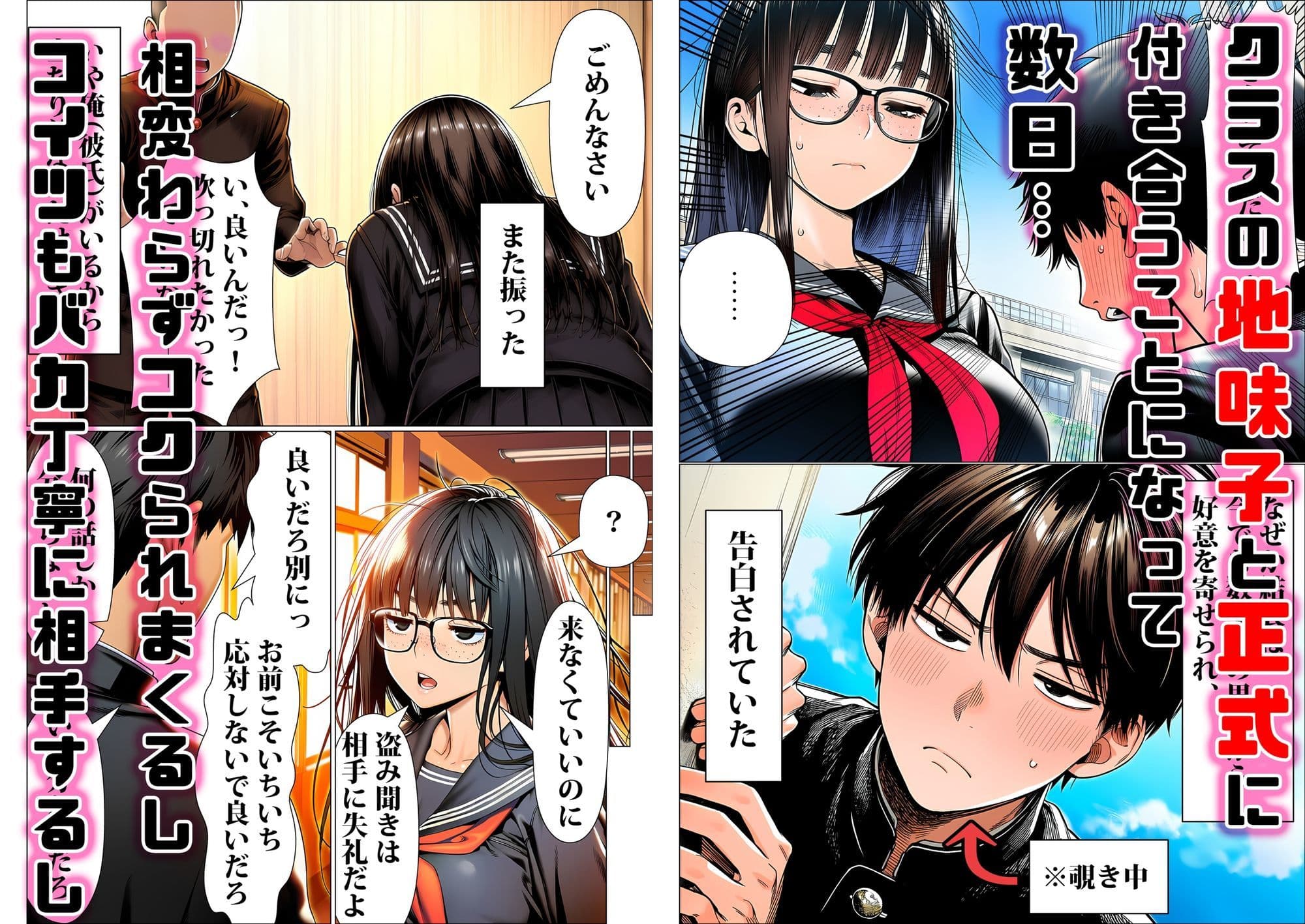 罰ゲームで地味ブスに嘘告白したら、孕ませちゃって結婚することになった3 サンプル1