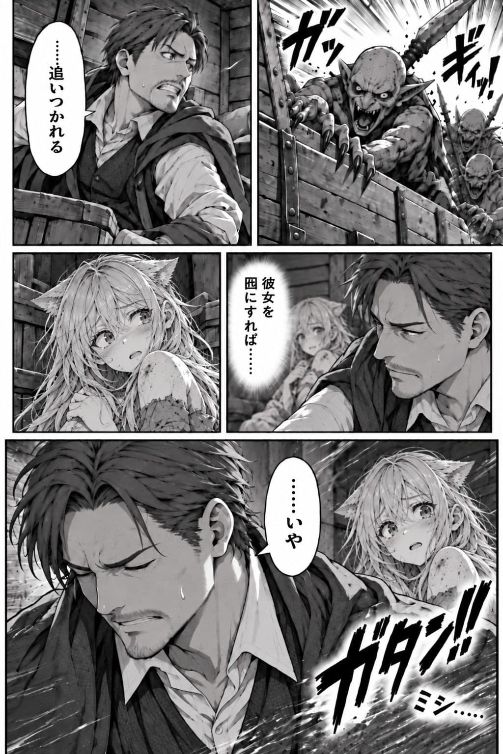 【第1話】社畜だけど転移先の異世界で【ジョブ設定スキル】を駆使して世界滅亡の危機に立ち向かう  〜【最強ハーレム】を築くまで、俺は止まらねぇからよぉ！〜 サンプル4