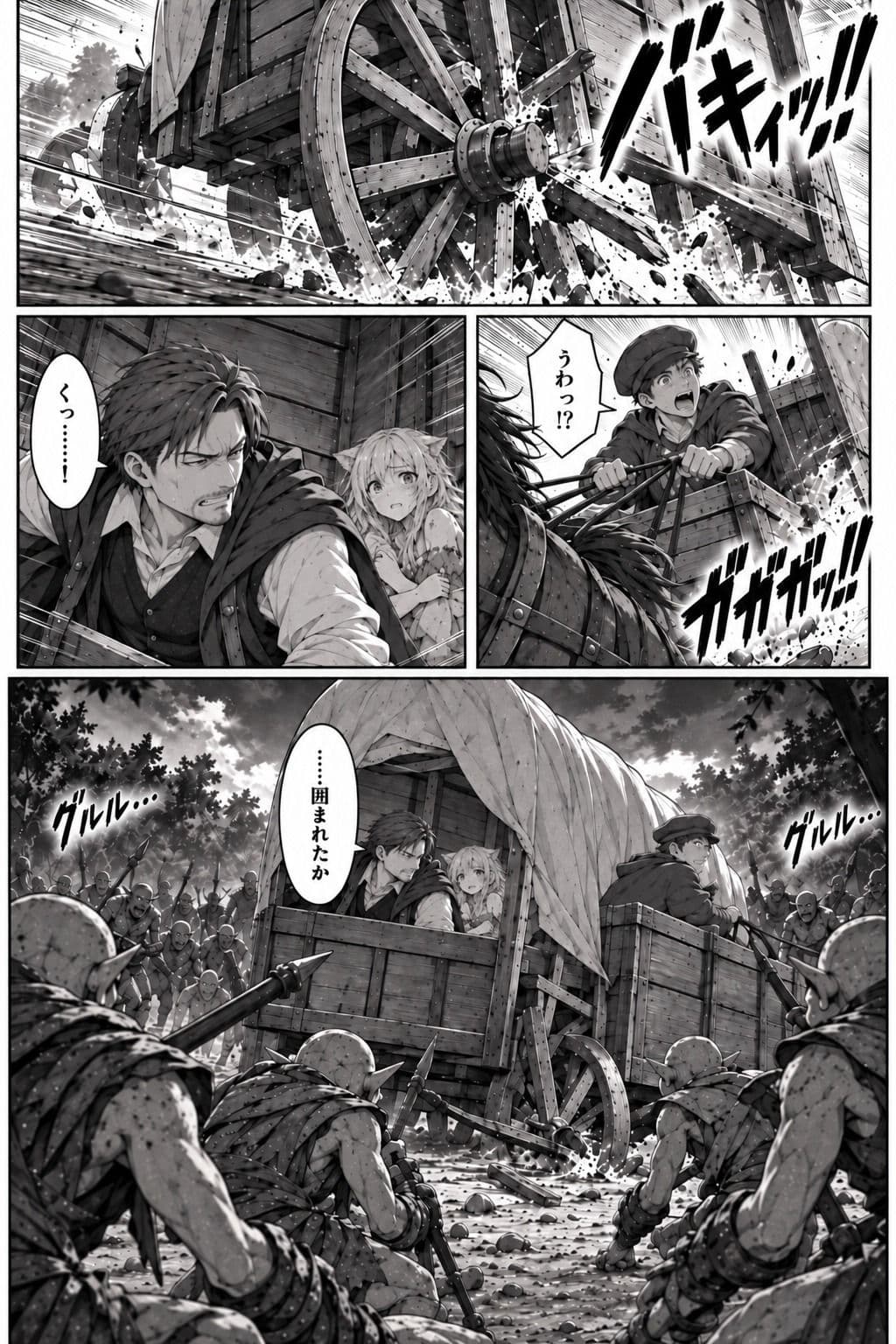 【第1話】社畜だけど転移先の異世界で【ジョブ設定スキル】を駆使して世界滅亡の危機に立ち向かう  〜【最強ハーレム】を築くまで、俺は止まらねぇからよぉ！〜 サンプル5