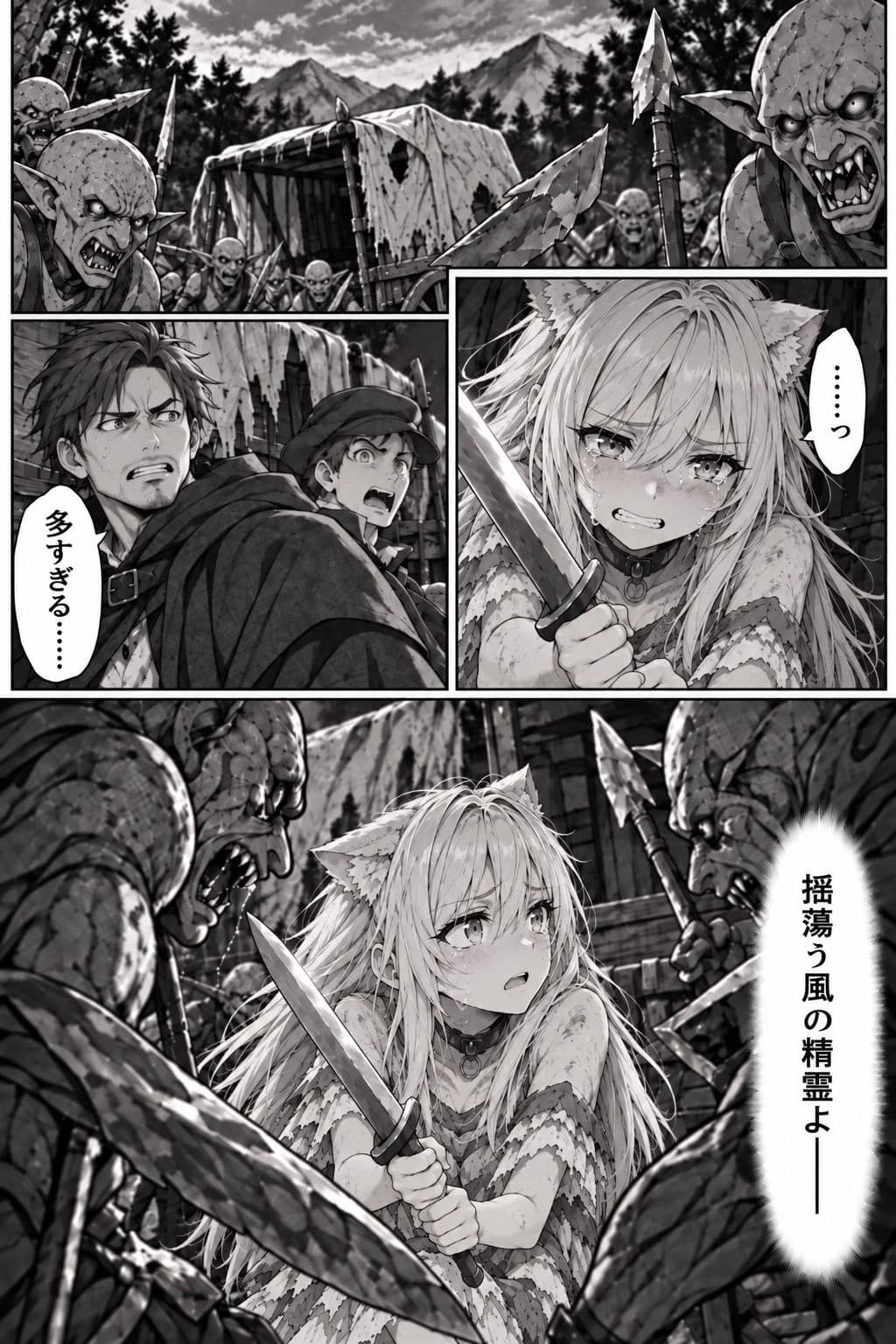 【第1話】社畜だけど転移先の異世界で【ジョブ設定スキル】を駆使して世界滅亡の危機に立ち向かう  〜【最強ハーレム】を築くまで、俺は止まらねぇからよぉ！〜 サンプル7