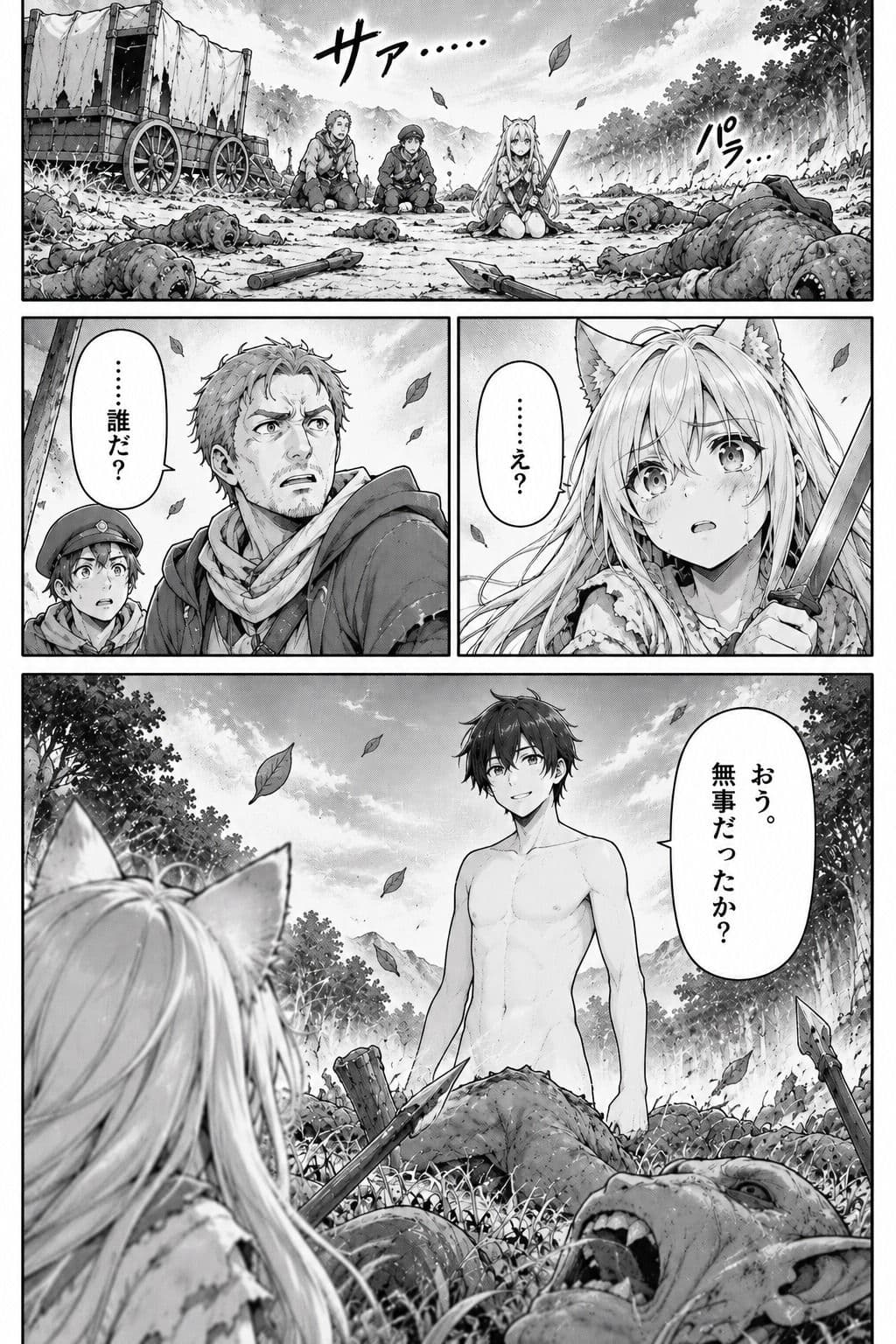 【第1話】社畜だけど転移先の異世界で【ジョブ設定スキル】を駆使して世界滅亡の危機に立ち向かう  〜【最強ハーレム】を築くまで、俺は止まらねぇからよぉ！〜 サンプル10
