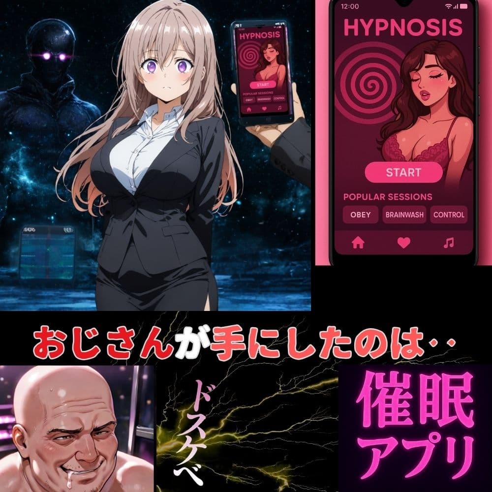 催●アプリが引き出した本能！おじさん専用アプリが支配する身体‥片瀬詩織里が堕ちてイク サンプル1