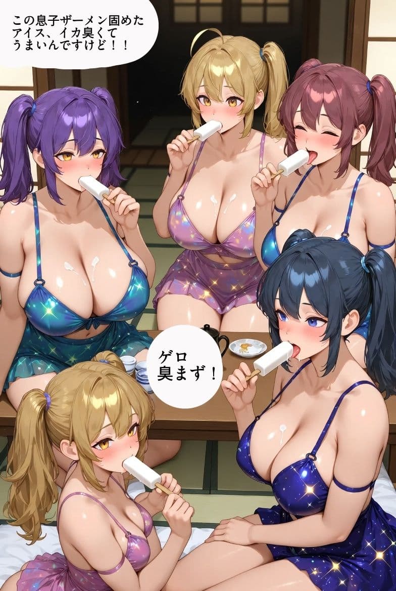 母子相姦ママがいっぱい  2  おしゃぶりママズ サンプル6