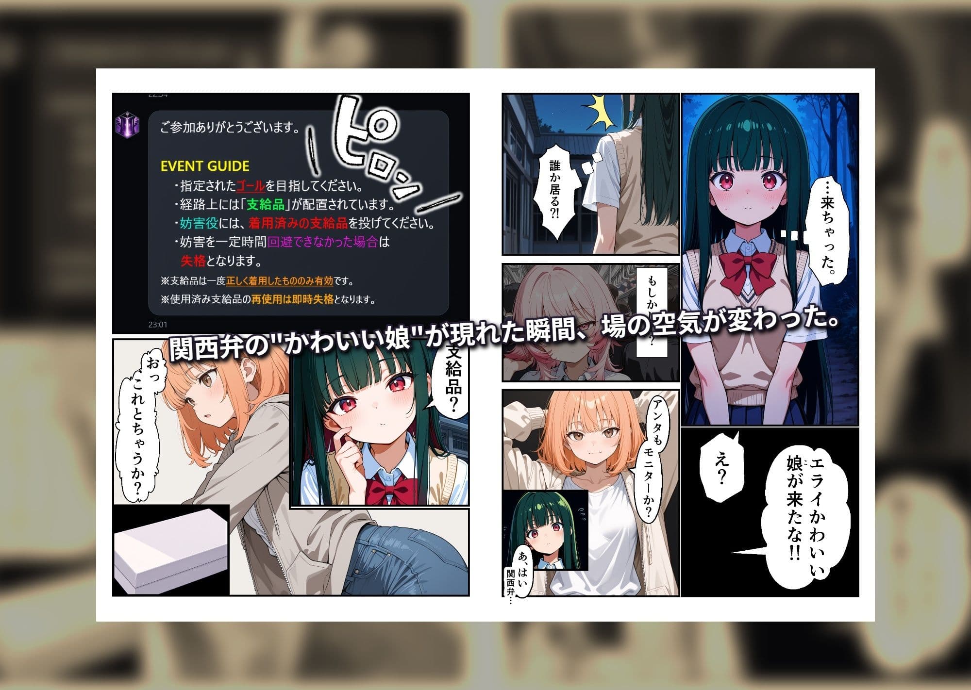 OFPK:裏コマンド 01 巻き込まれたアタシは、パンツ片手にエロイベントを攻略します サンプル7